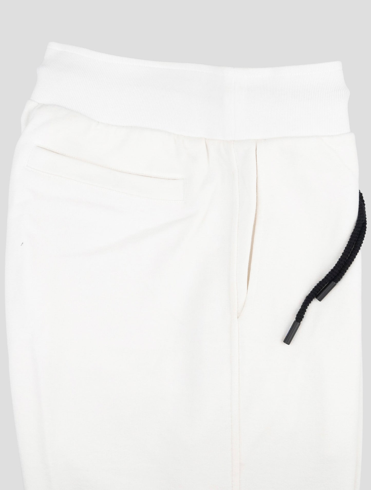 Kiton Knt White Cotton Jogging Pants
