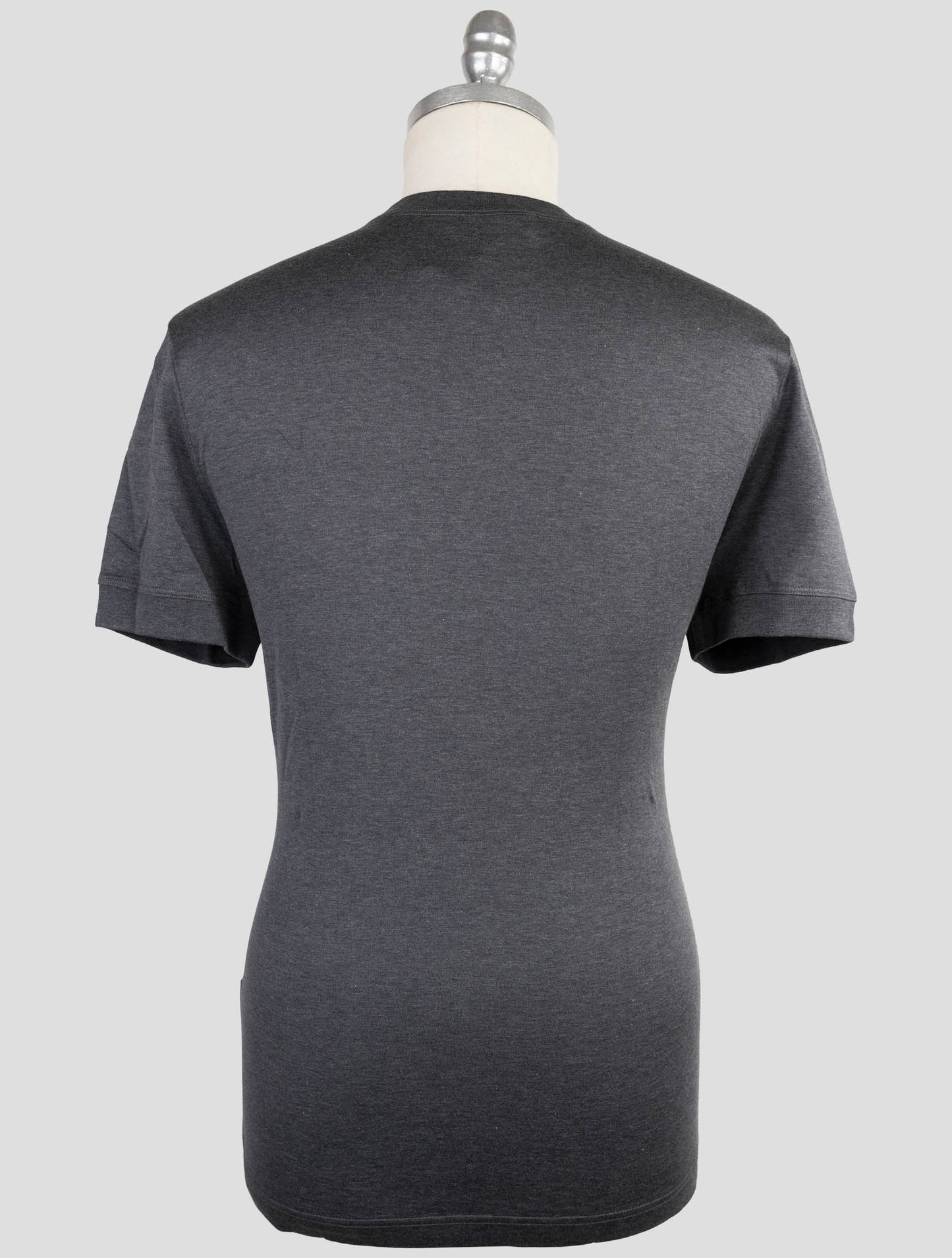 Kiton Knt Blue Cotton T-Shirt