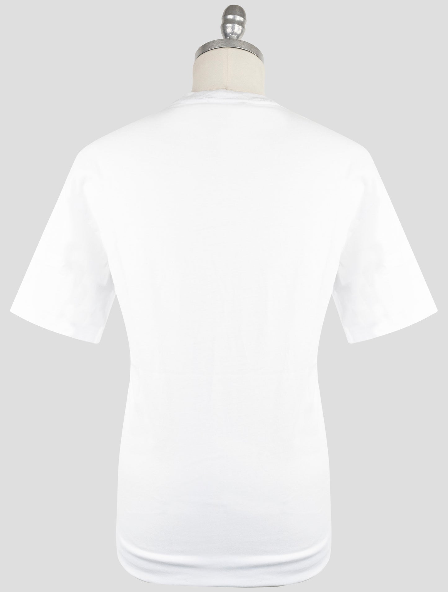 Kiton Knt White Cotton T-Shirt