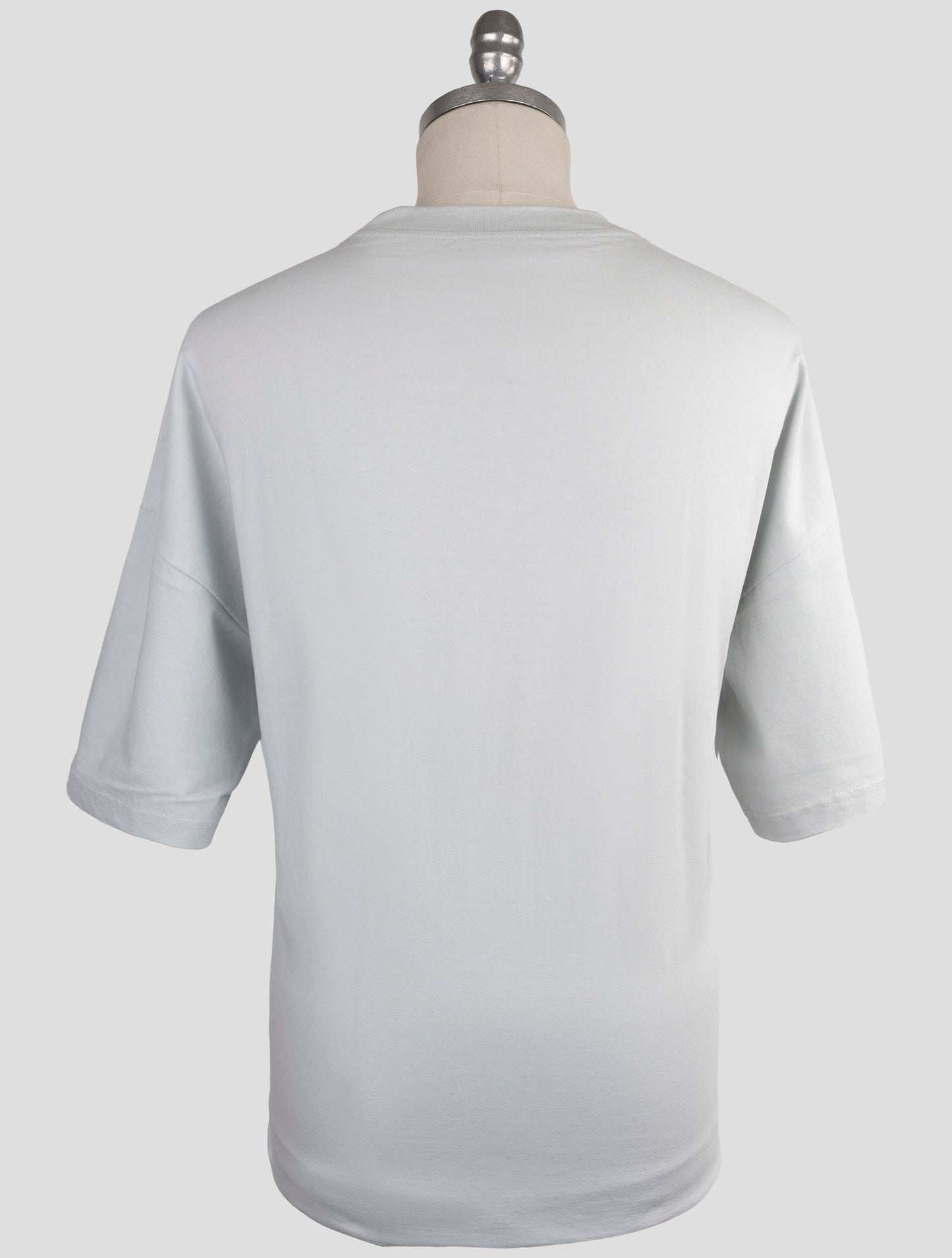Kiton Knt Gray Cotton T-Shirt