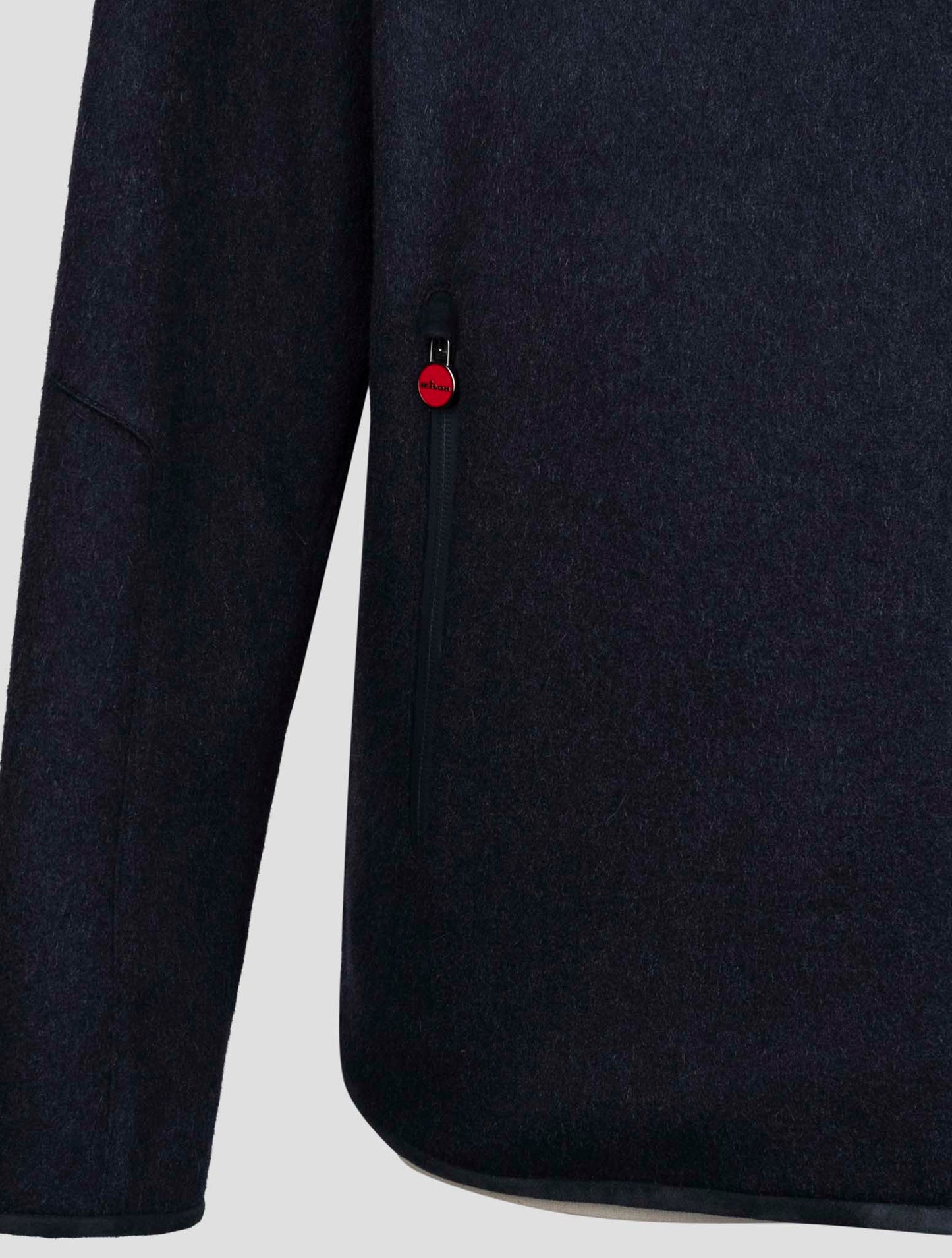 Kiton Blue Cashmere Coat