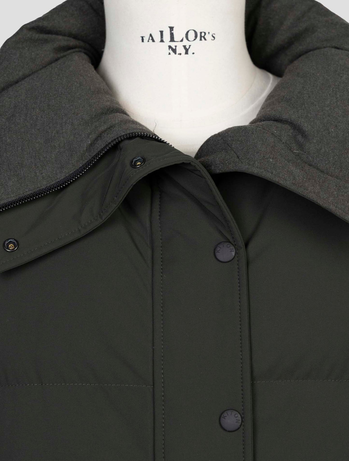 Kiton Green Pa Ea Coat