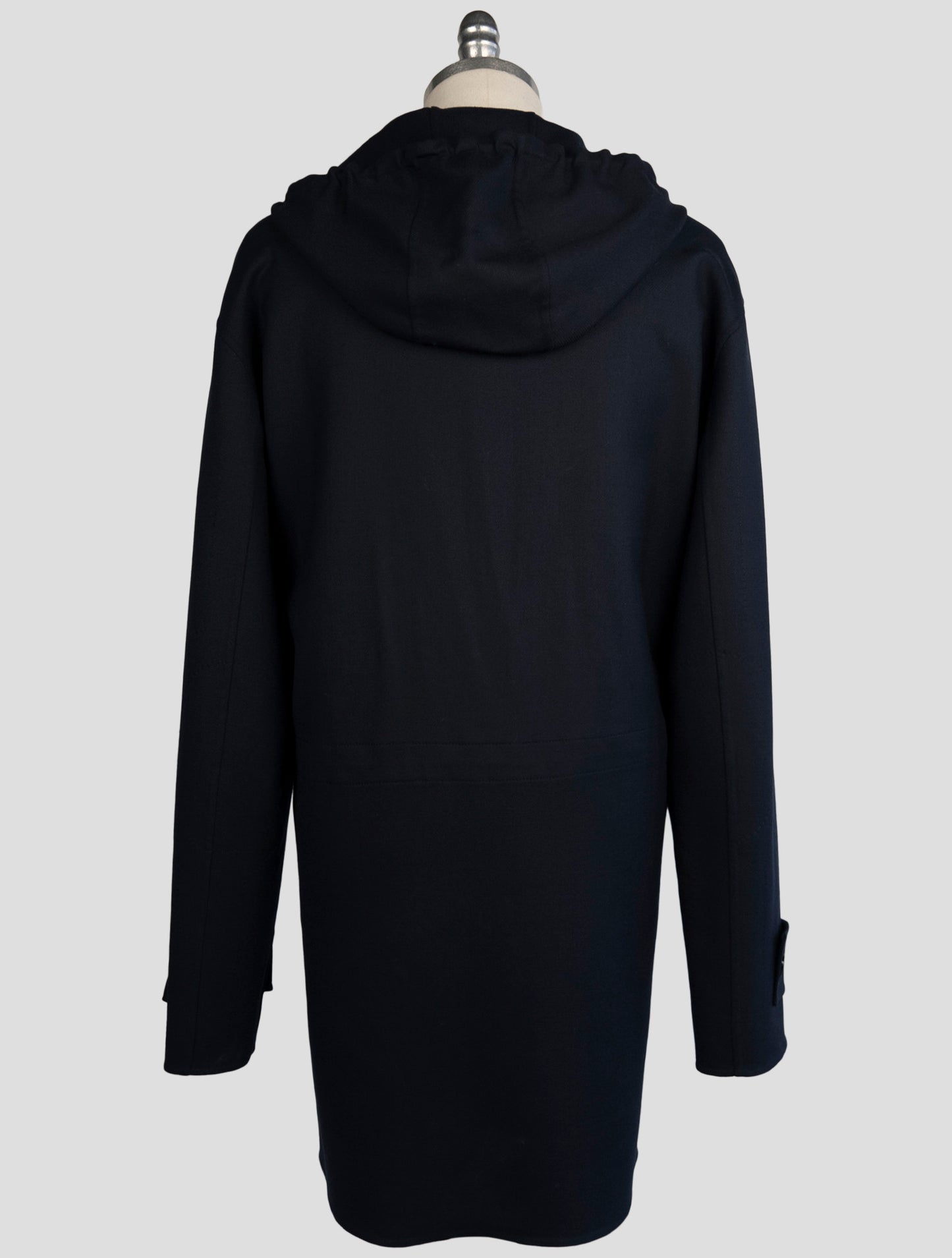 Kiton Blue Cashmere Pa Ea Overcoat