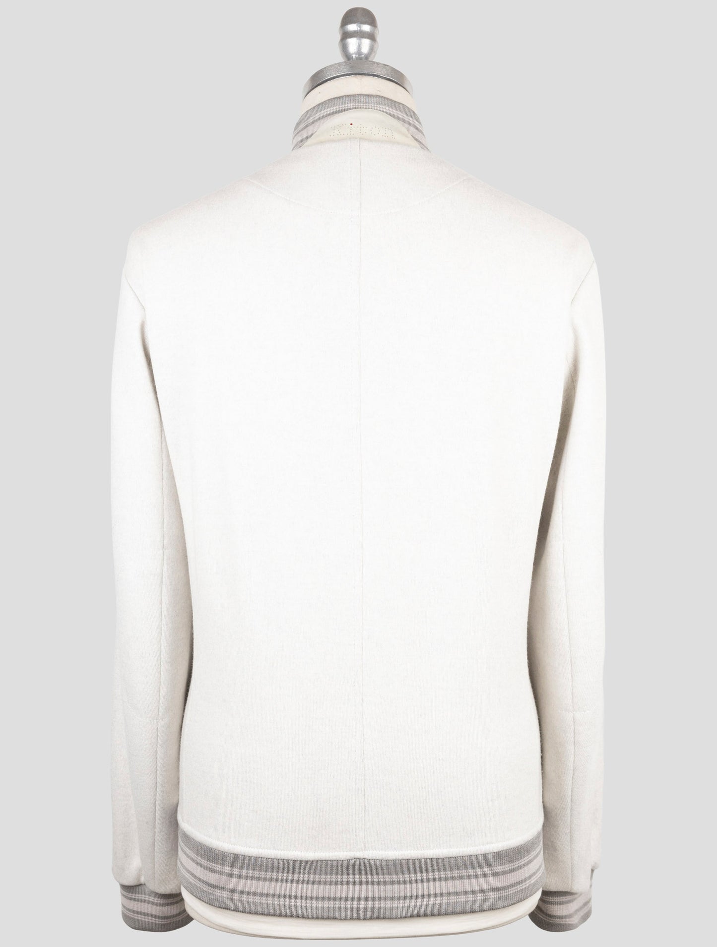 Kiton Light Gray Cashmere Pa Coat