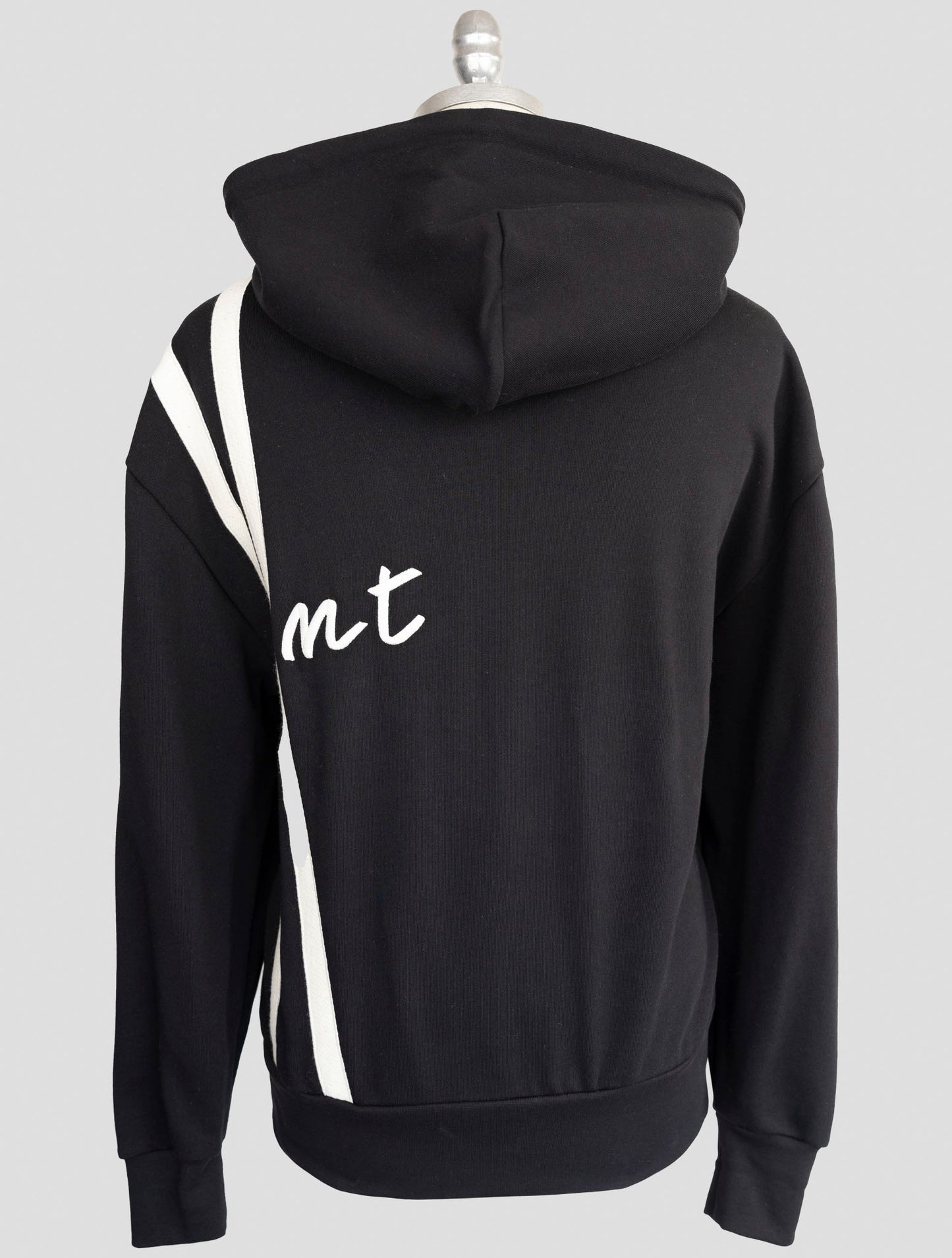 Kiton Knt Blue Cotton Sweater Hoodie