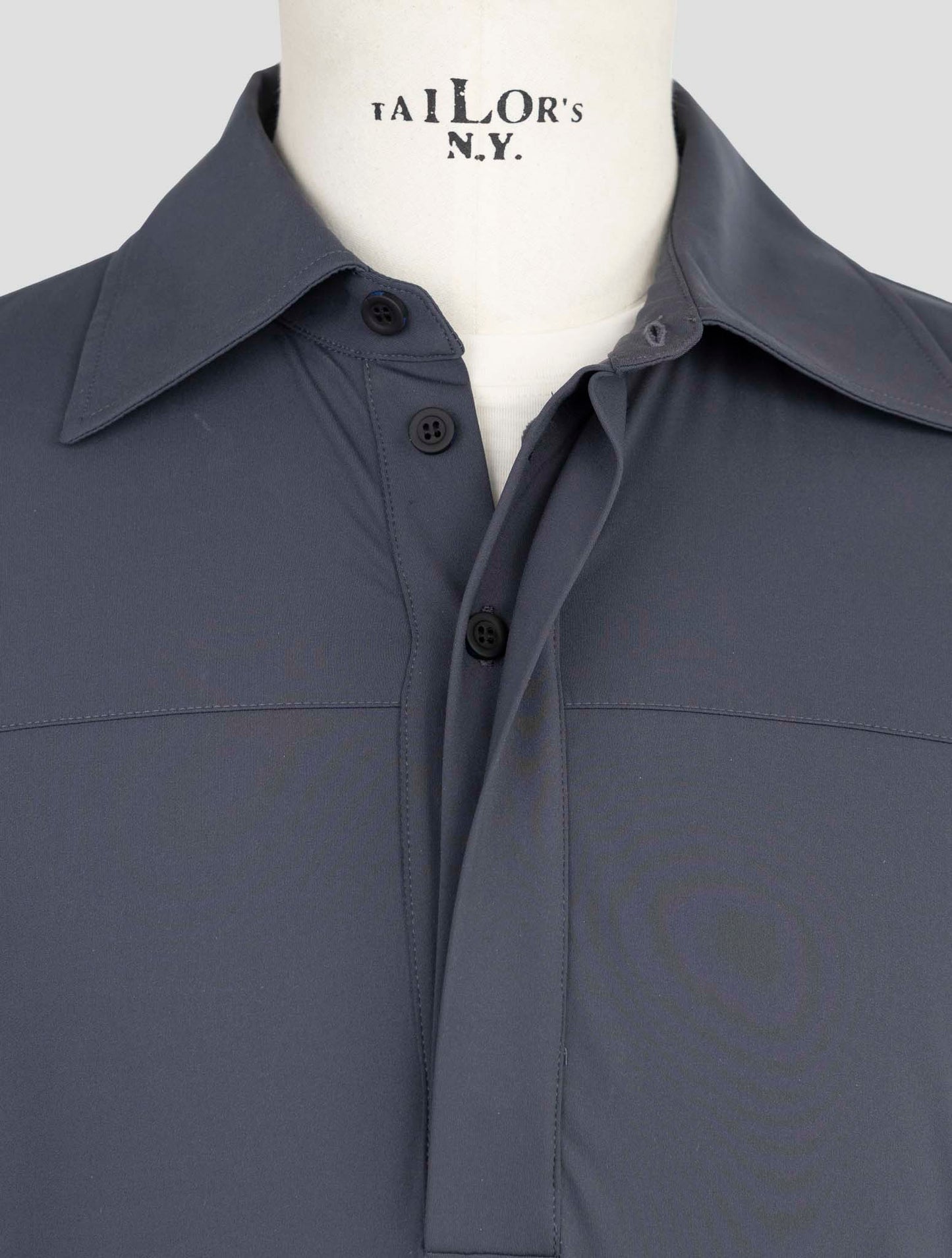 Kiton Knt Gray Pa Ea Sweater Polo