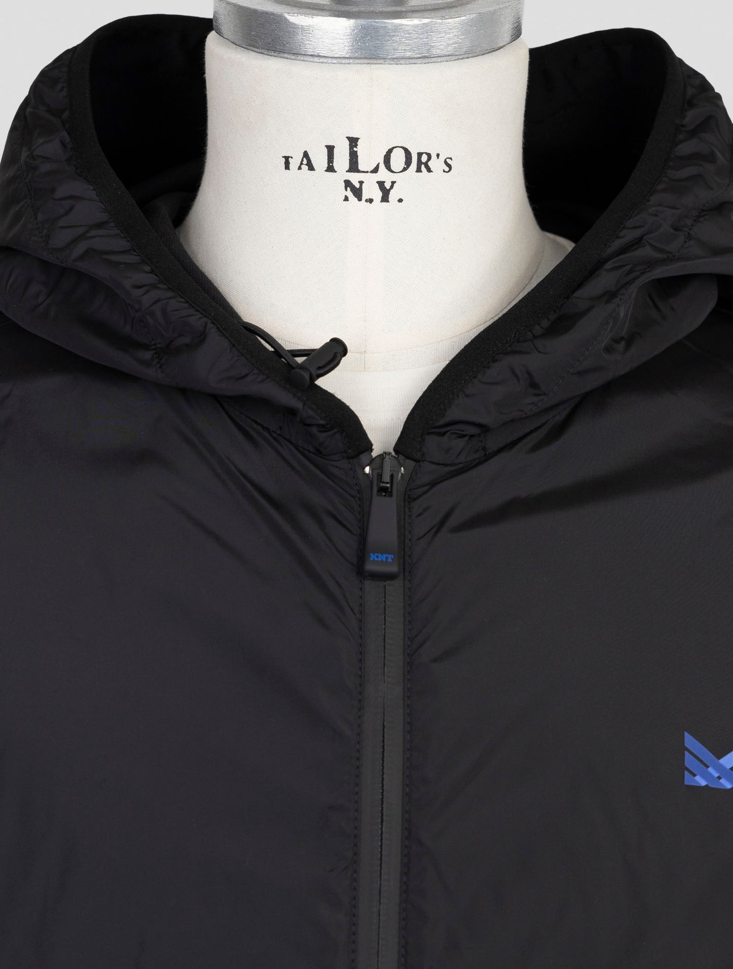 Kiton Knt Black Pa Coat Gilet