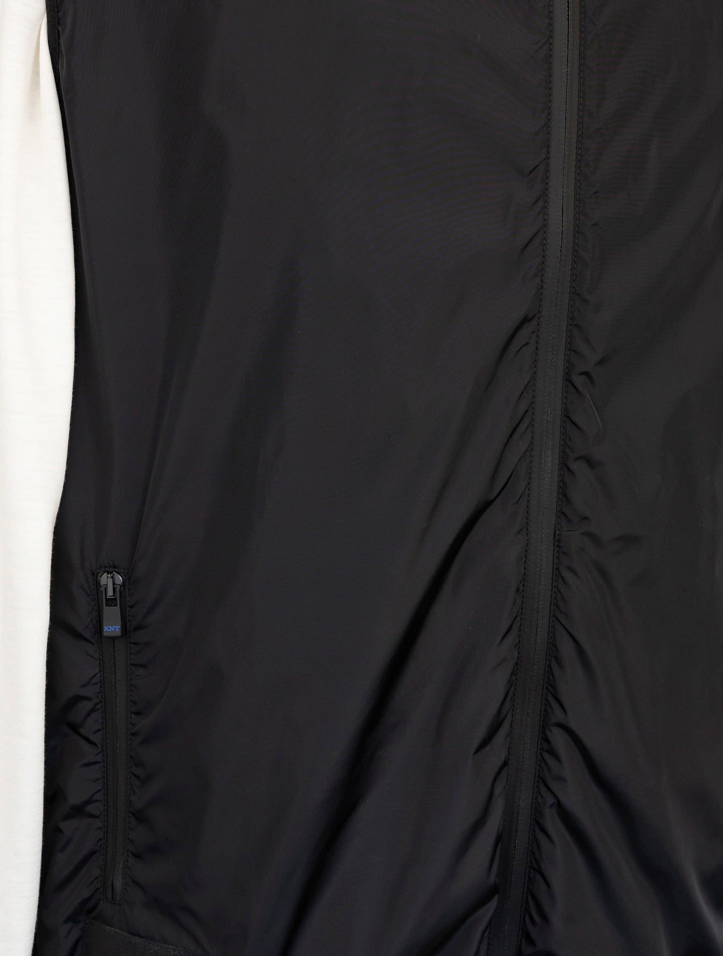 Kiton Knt Black Pa Coat Gilet