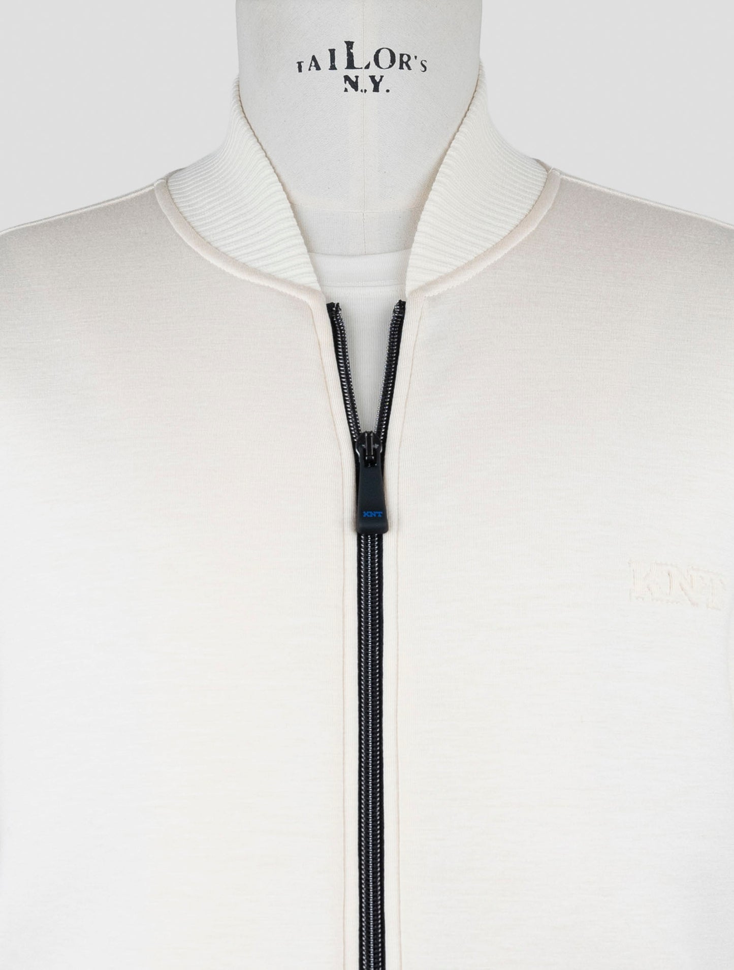 Kiton Knt White Viscose Ea Coat