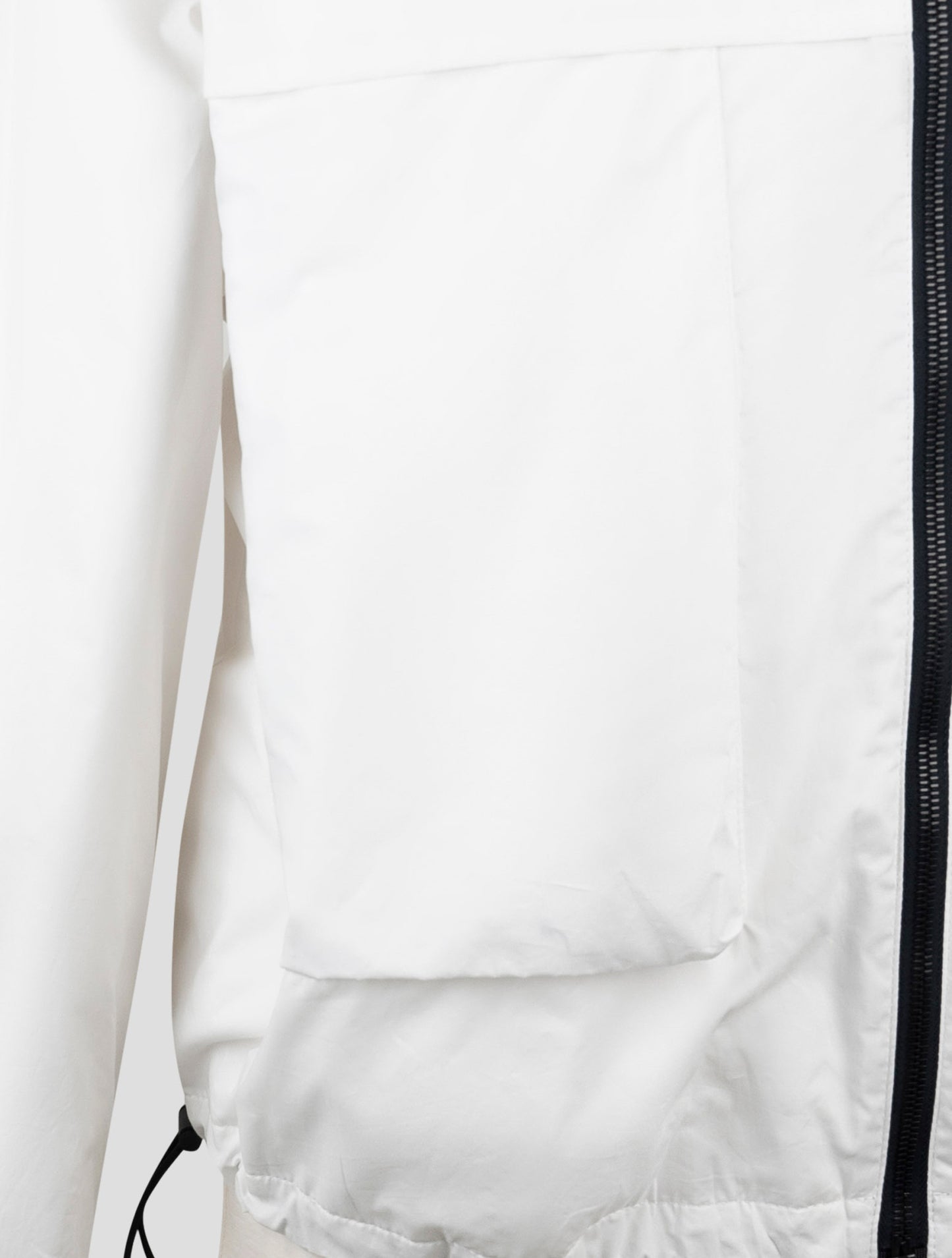 Kiton Knt White Cotton Coat