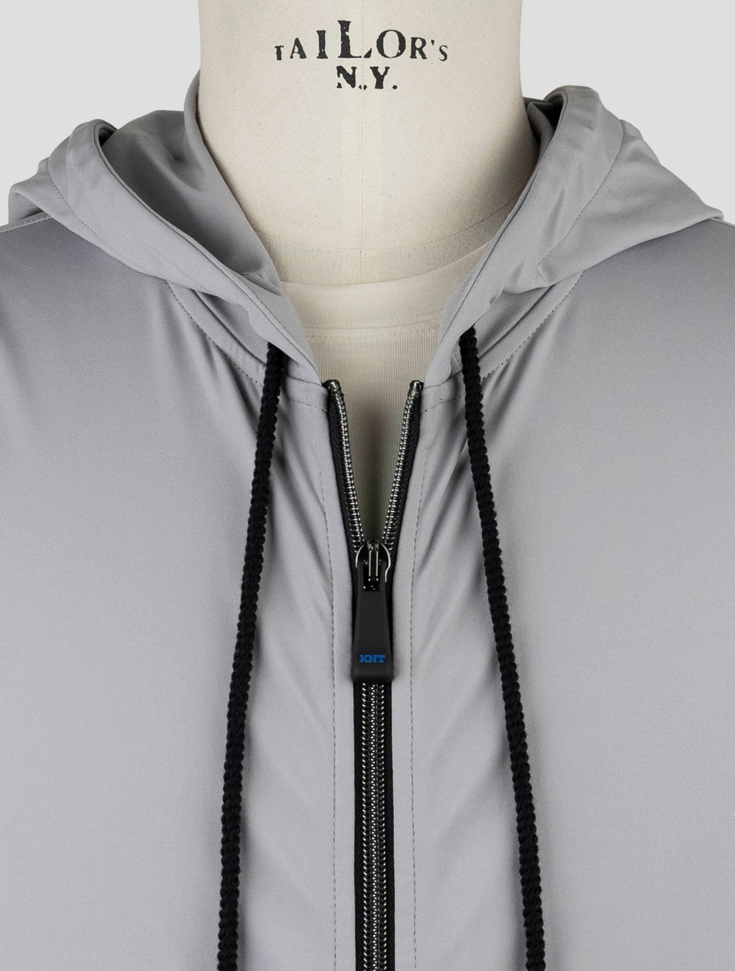 Kiton Knt Gray Pa Ea Coat
