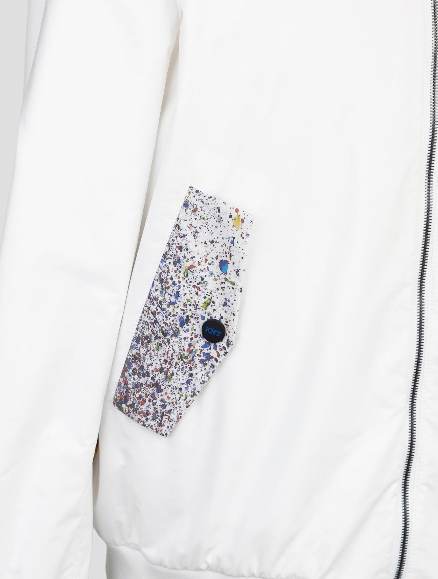 Kiton Knt White Cotton Coat