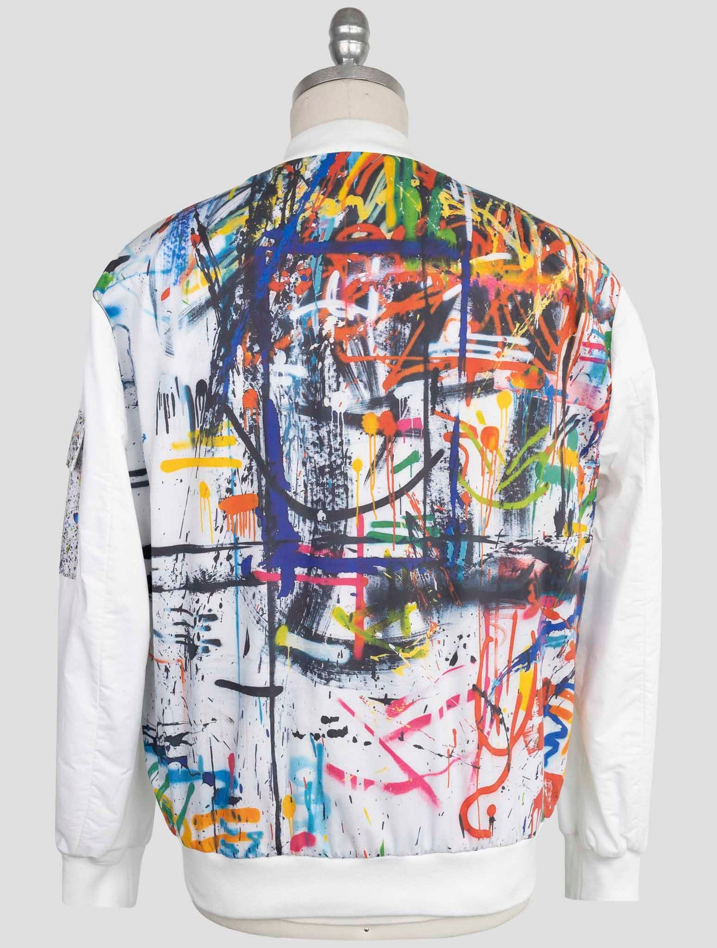 Kiton Knt White Cotton Coat