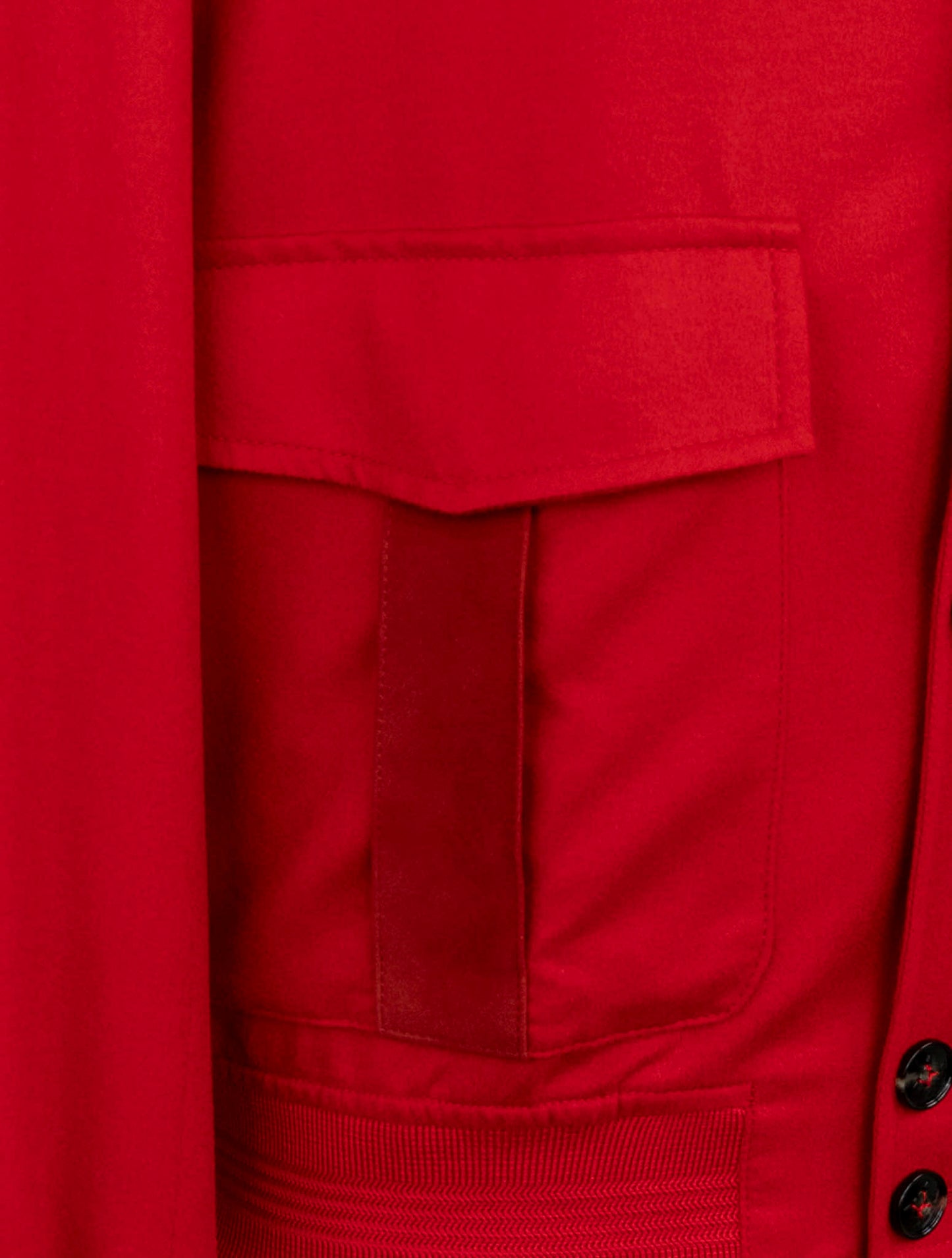 Kiton Red Cashmere Coat