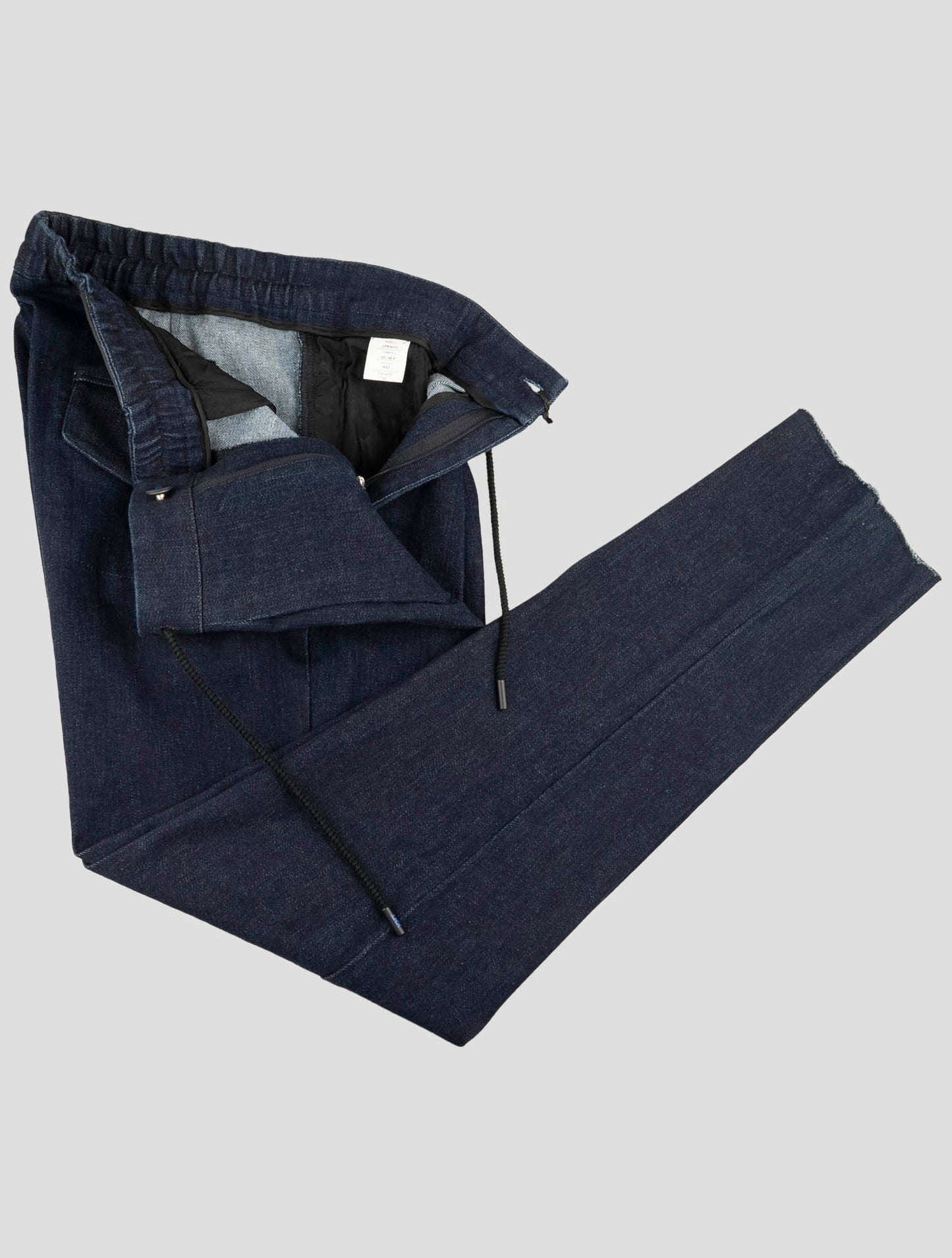 Kiton Knt Blue Cotton Cashmere Ea Pants