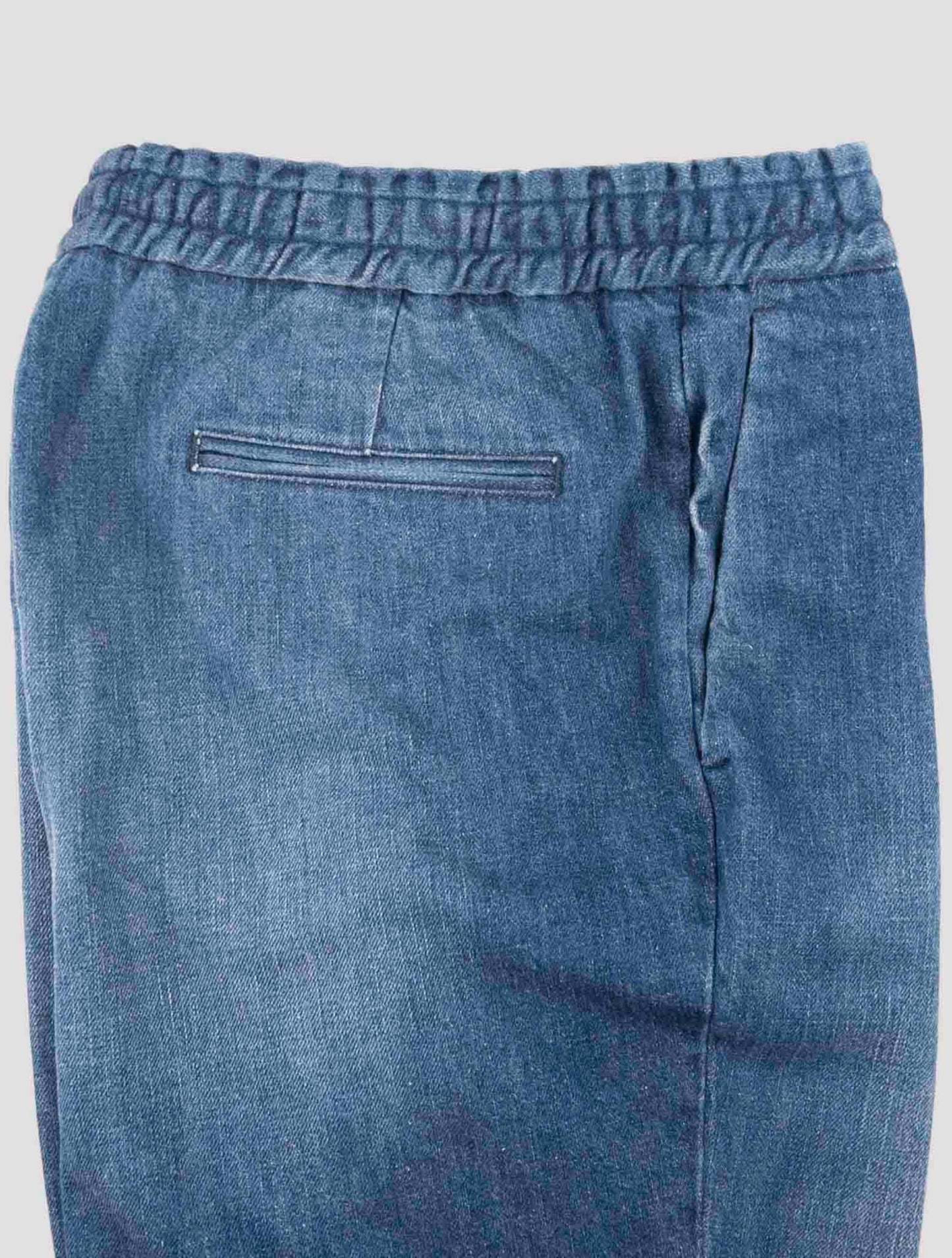 Kiton Knt Blue Cotton Ea Pants