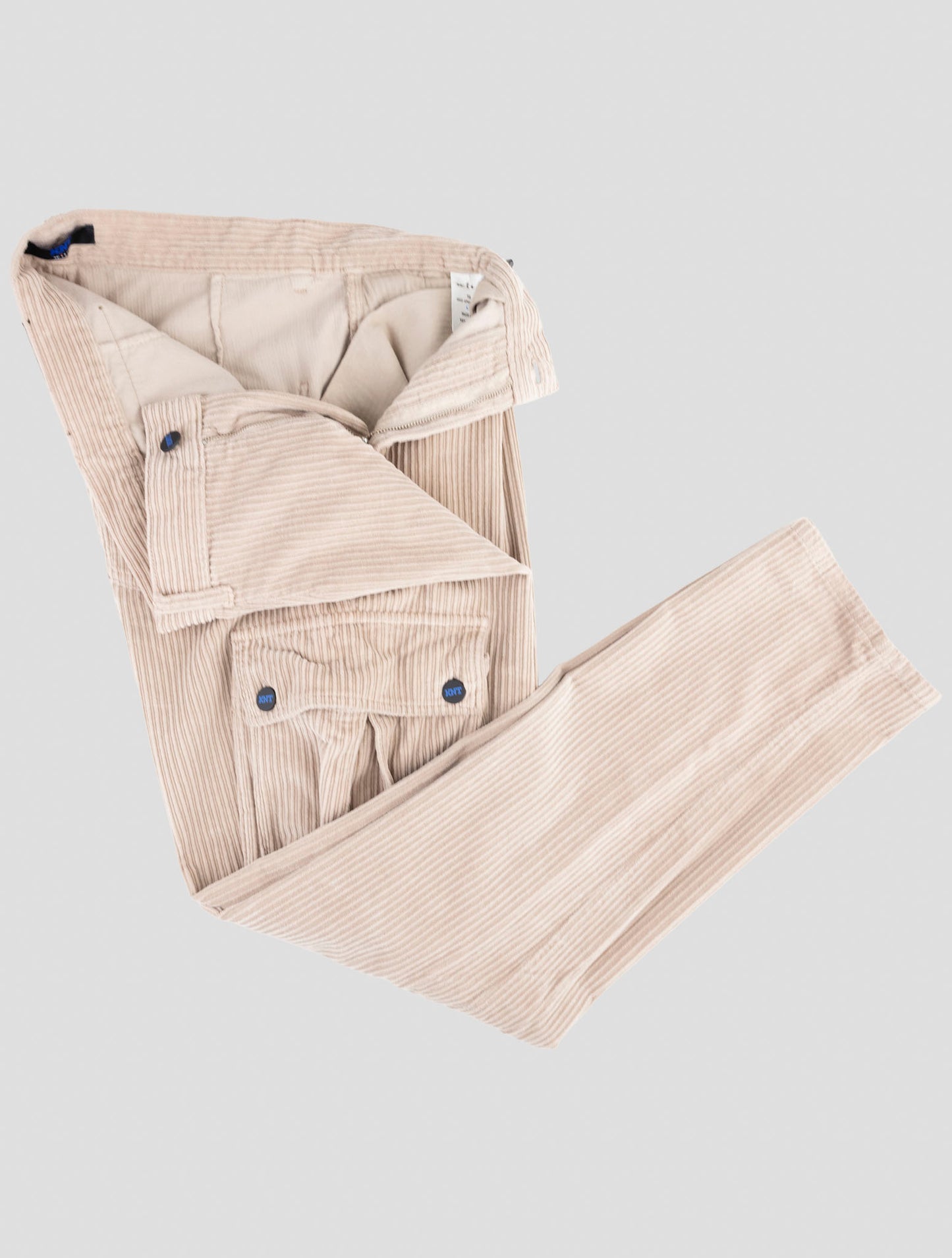 Kiton Knt Brown Cotton Ea Cargo Pants