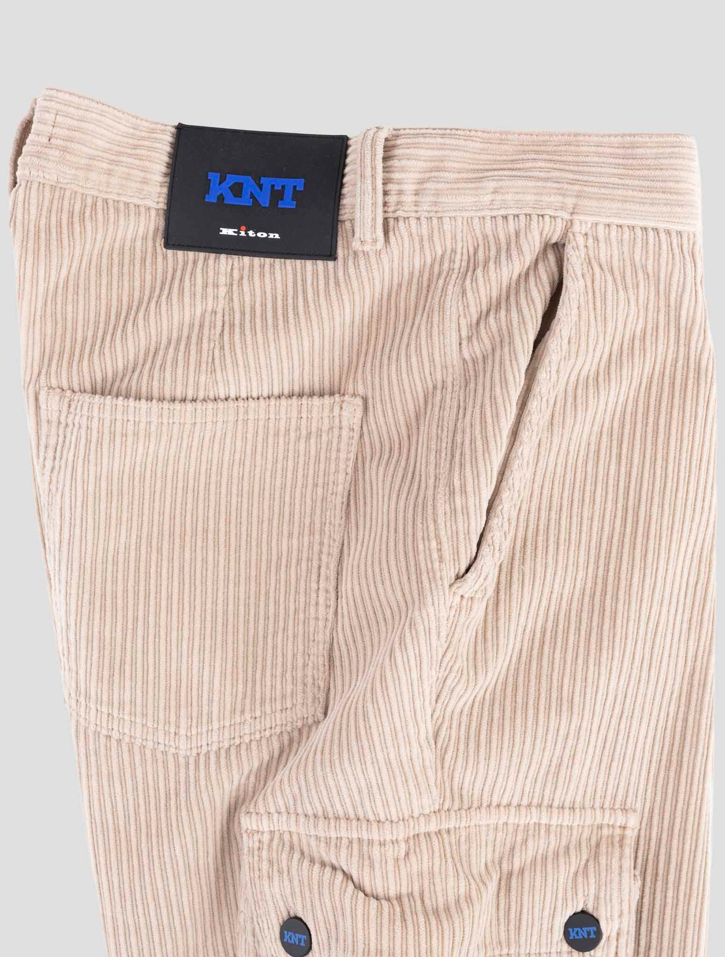 Kiton Knt Brown Cotton Ea Cargo Pants