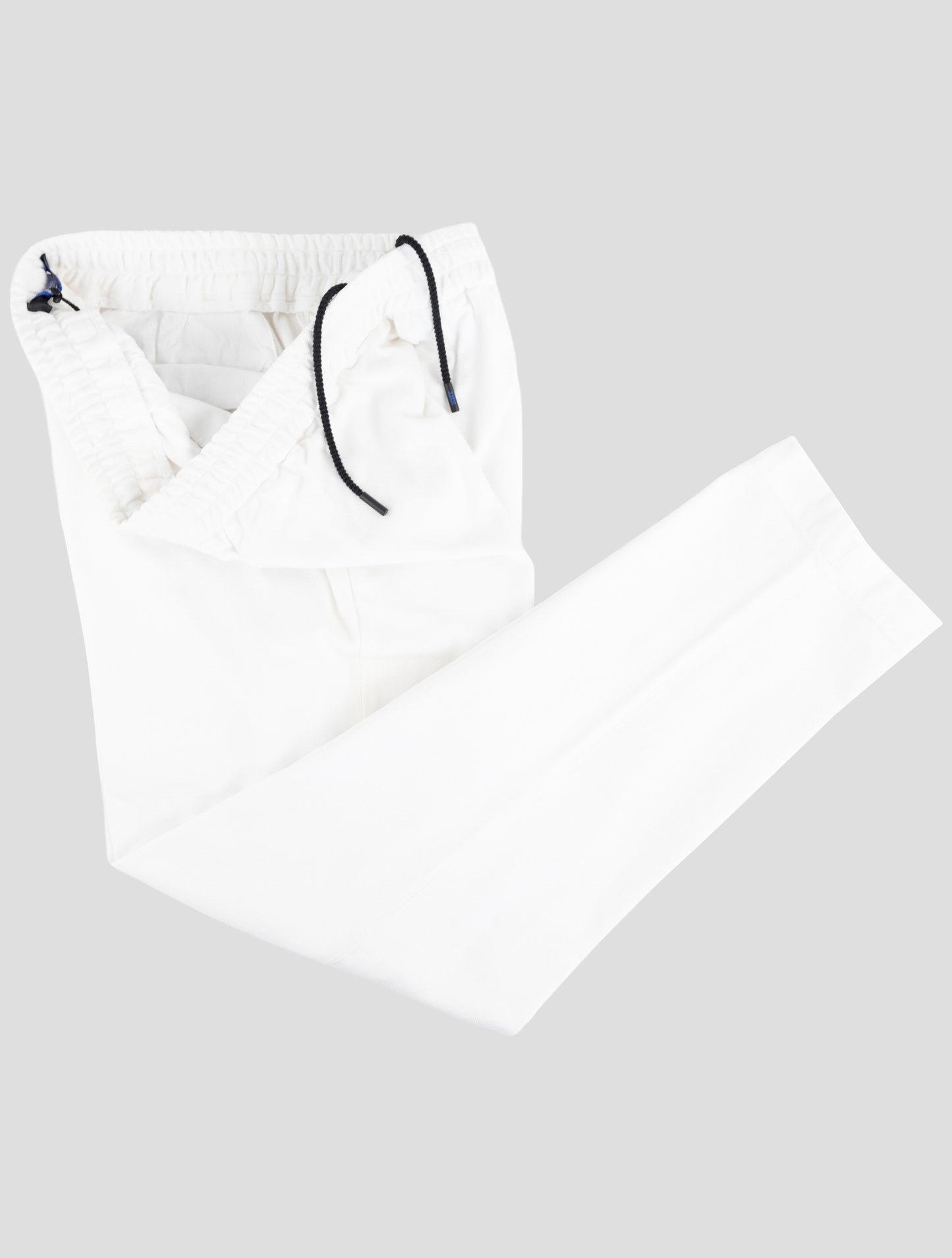Kiton Knt White Cotton Ea Pants