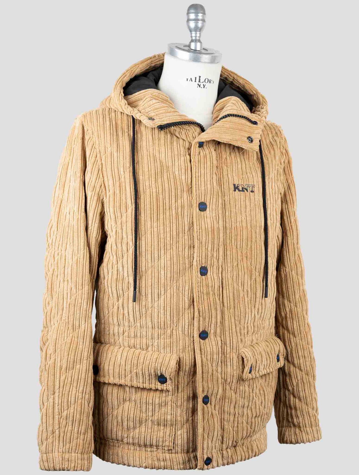 Kiton Knt Beige Pl Pa Velvet Coat