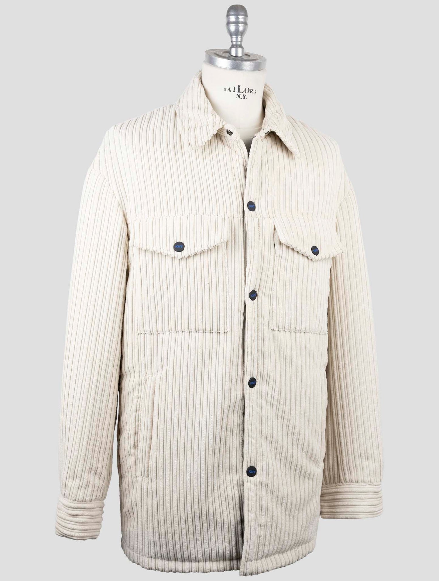 Kiton Knt Beige Pl Pa Velvet Coat