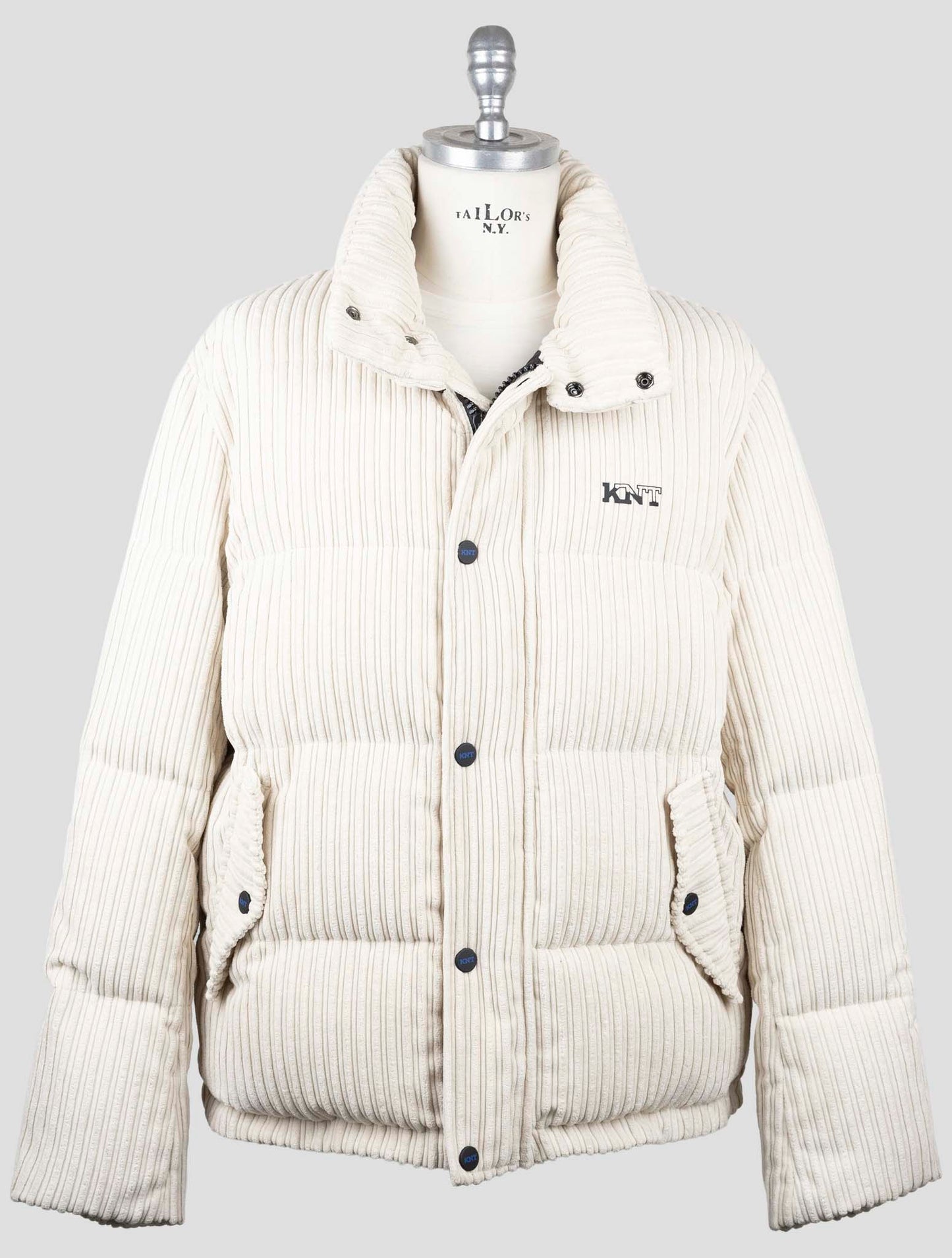 Kiton Knt White Pl Pa Velvet Coat