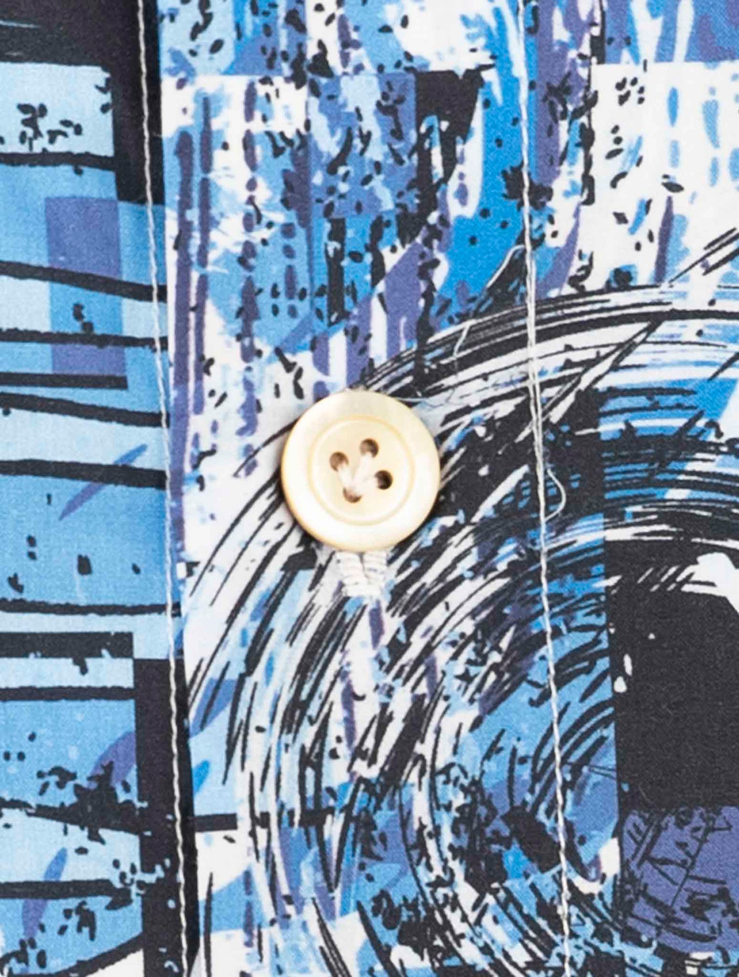 Kiton Multicolor Cotton Shirt