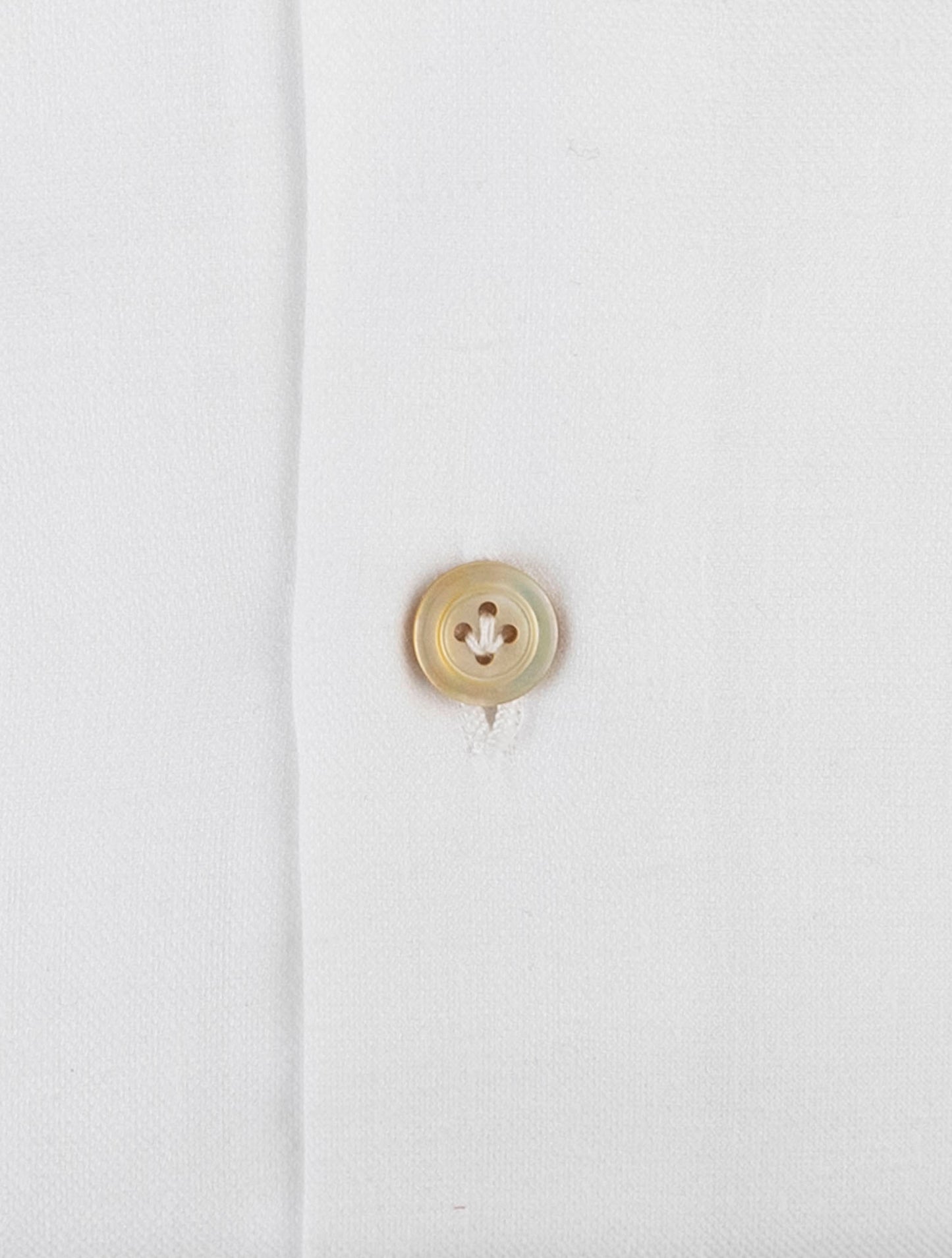 Kiton White Cotton Linen Shirt