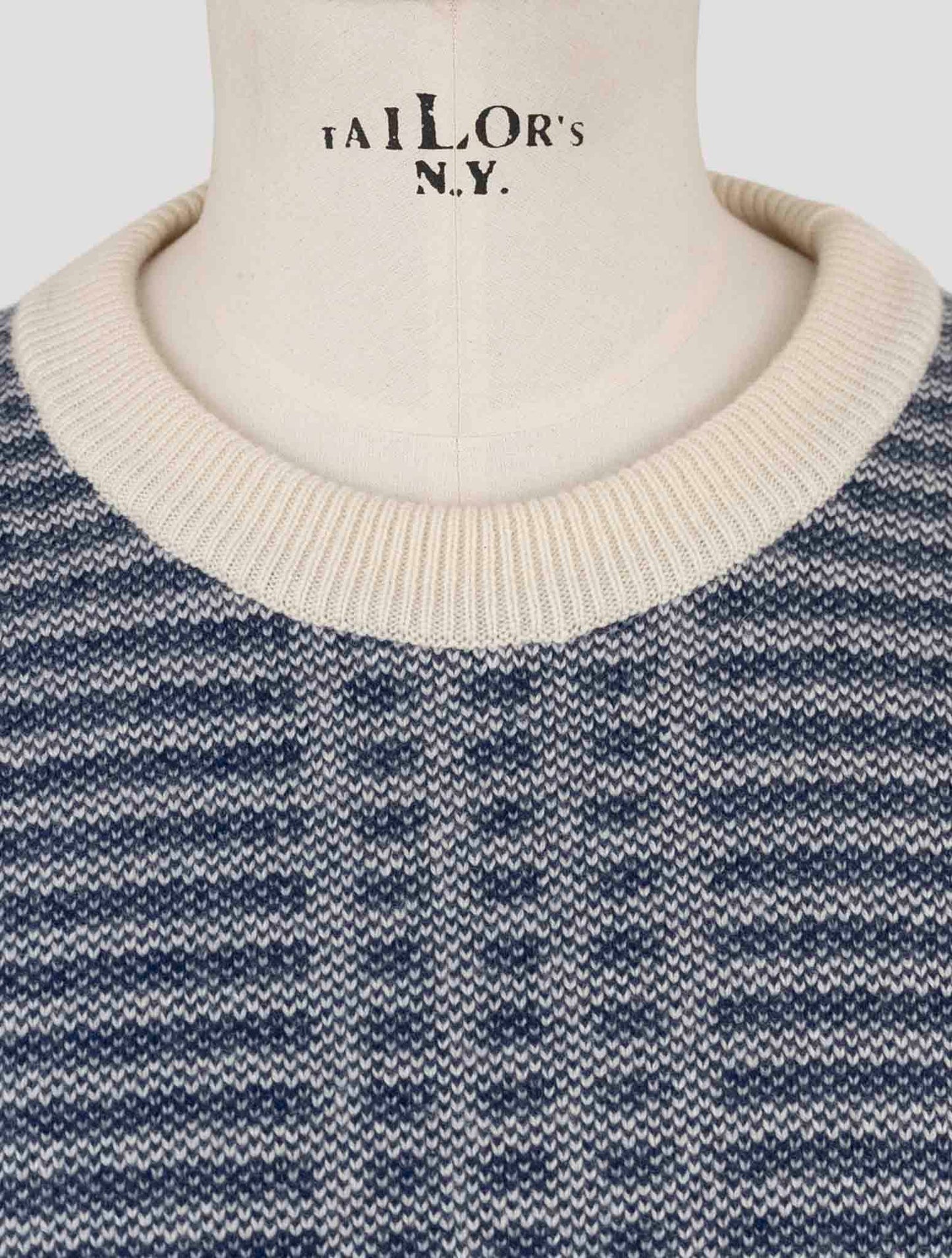 Kiton Multicolor Cashmere Sweater Crewneck