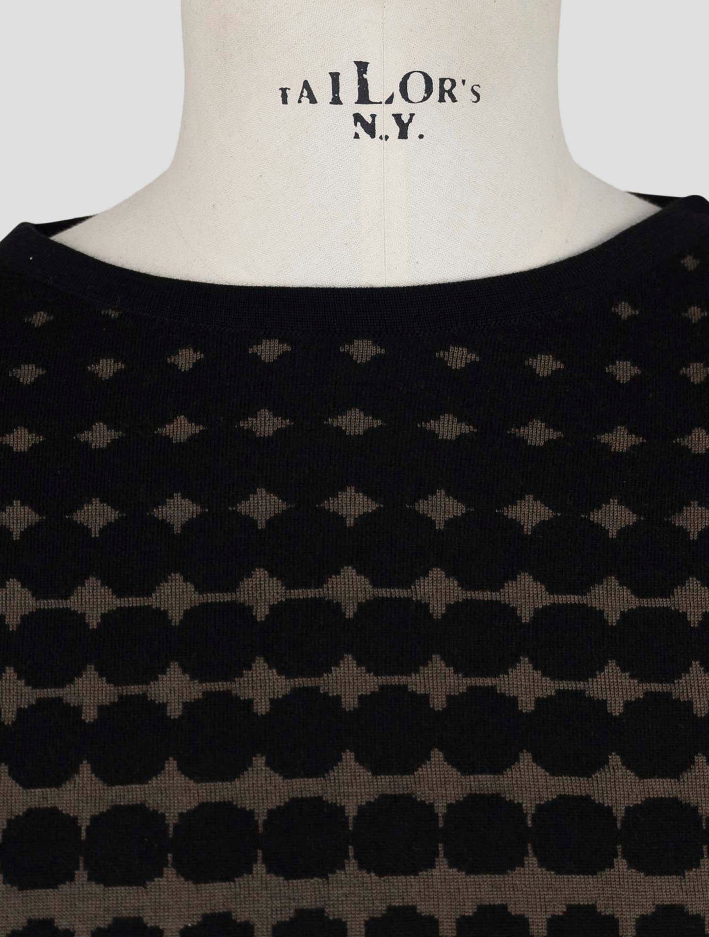 Kiton Knt Brown Cotton Wool Pl Sweater Crewneck