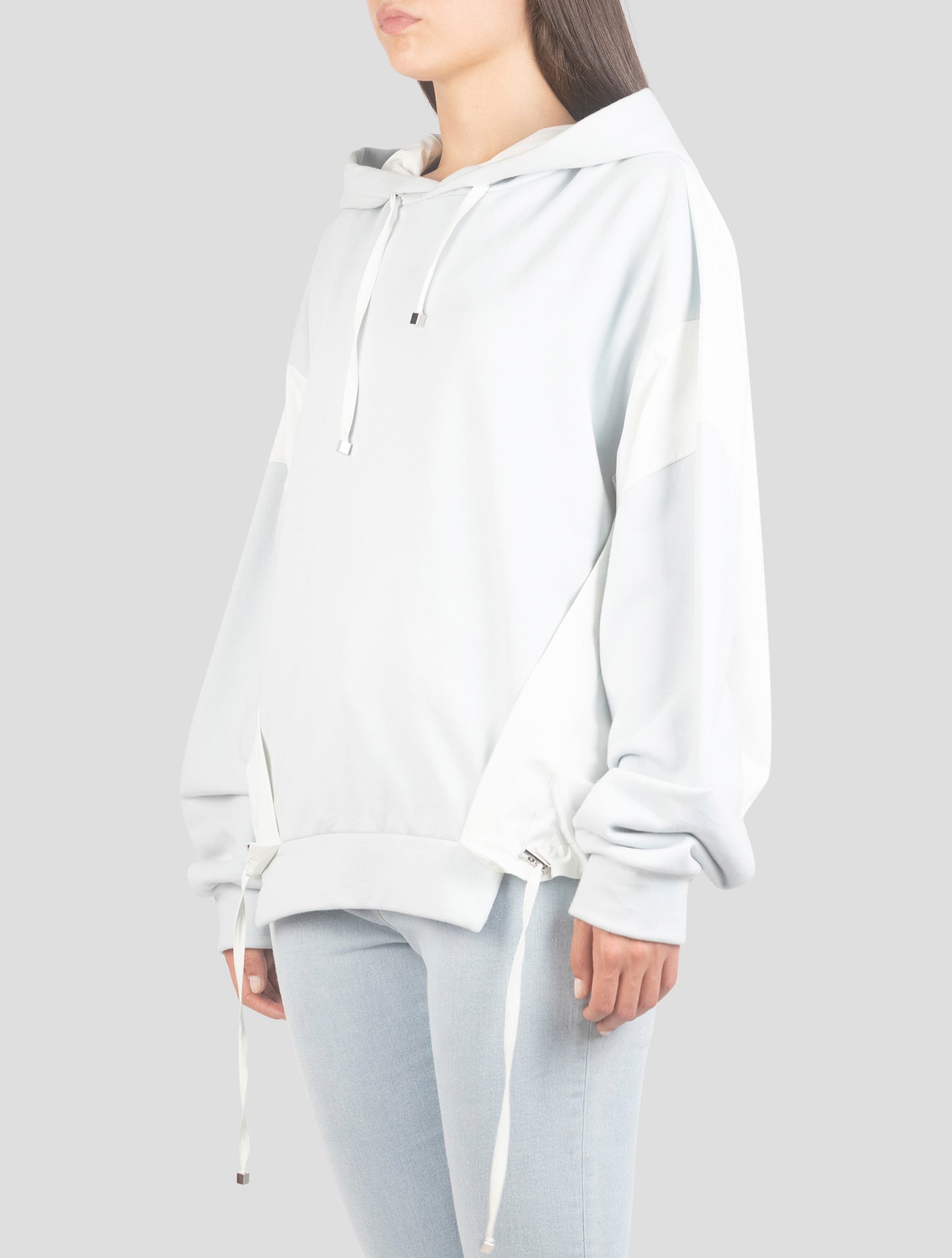 Kiton Light Blue Cotton Sweater