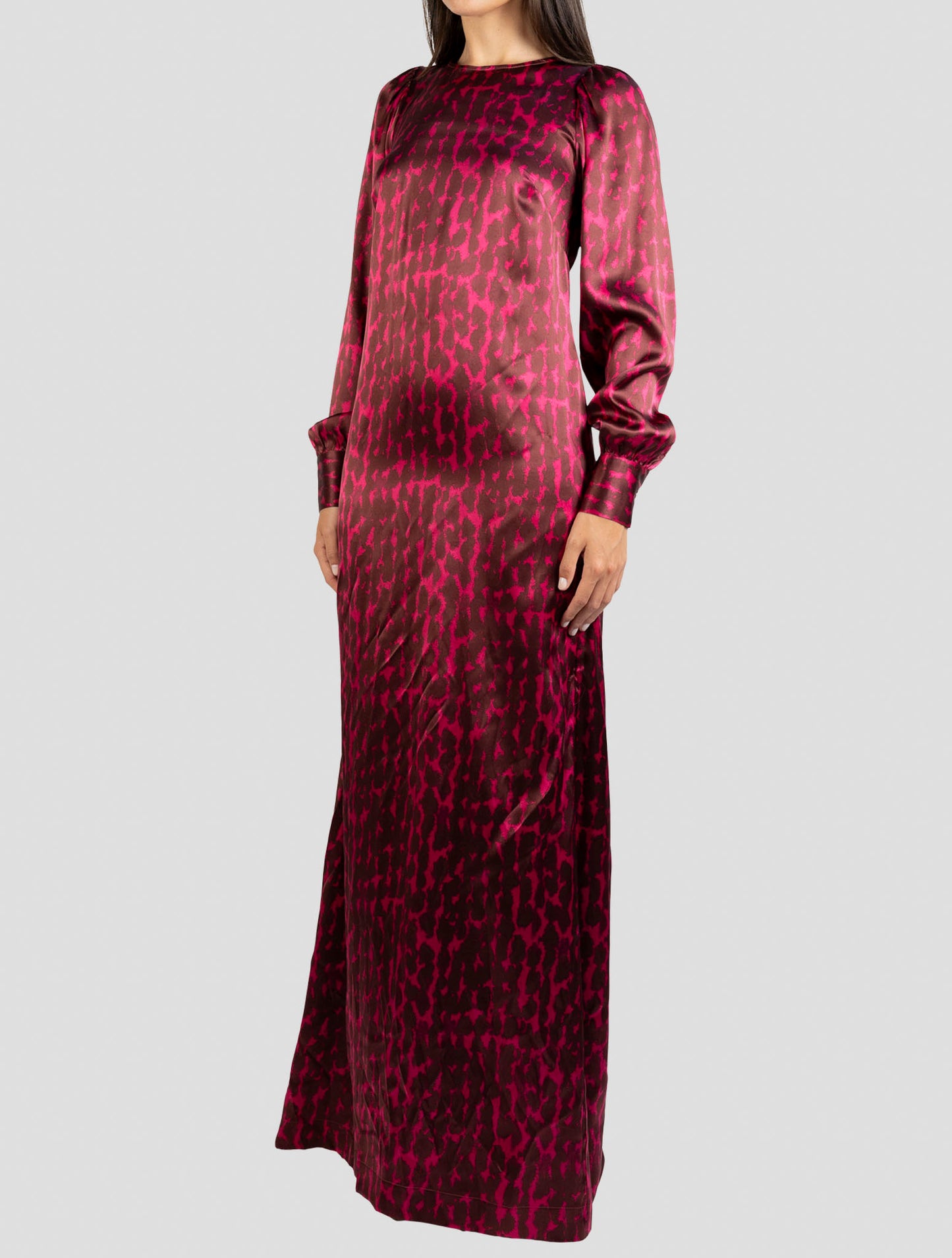 Kiton Fucsia Silk Dress