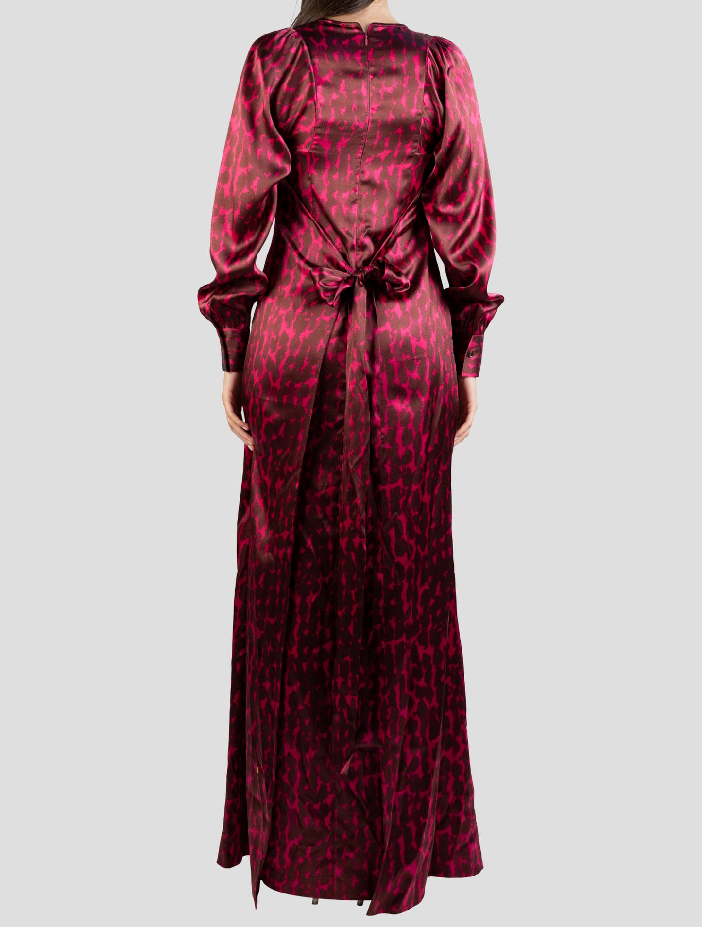 Kiton Fucsia Silk Dress