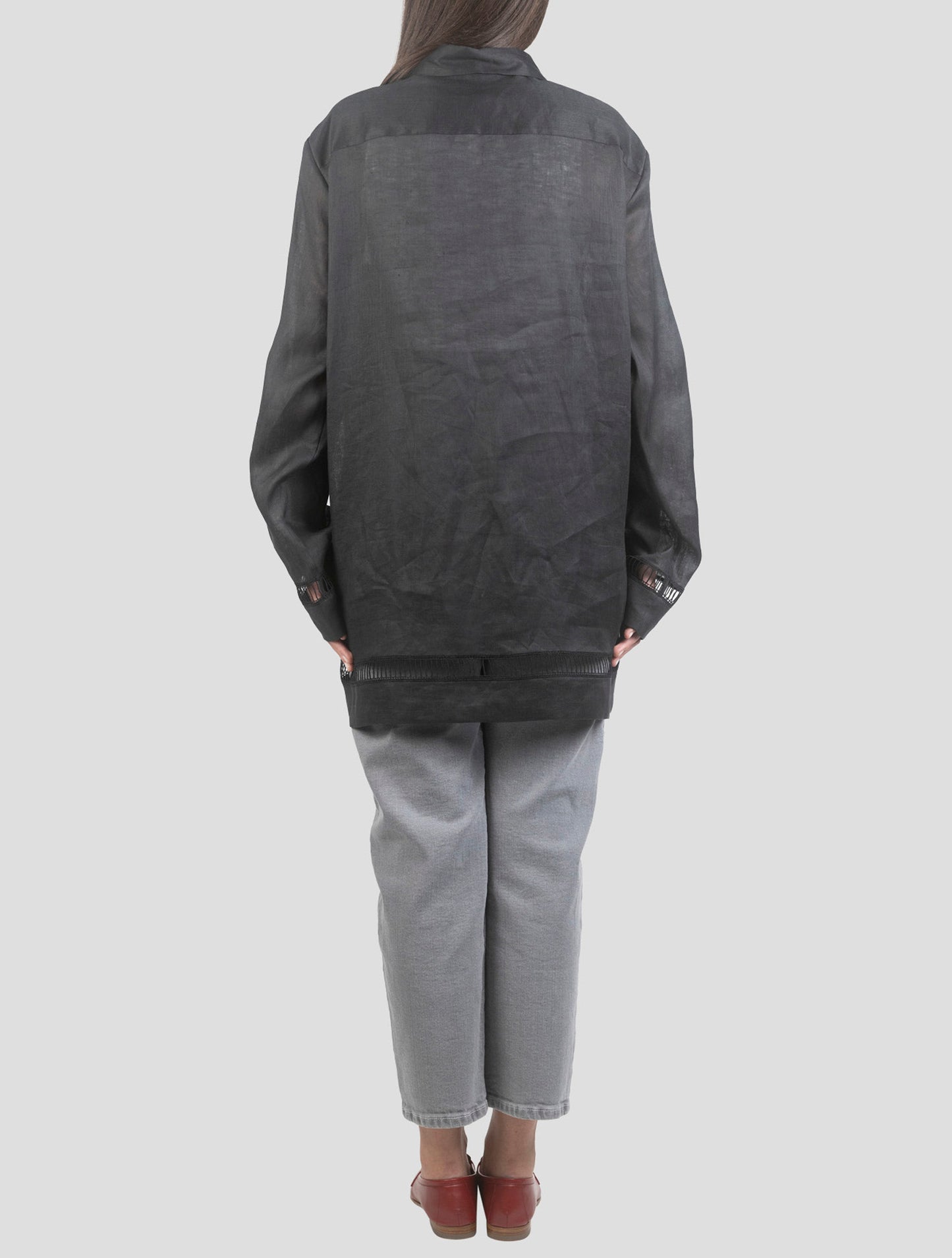 Kiton Blue Cotton Dress