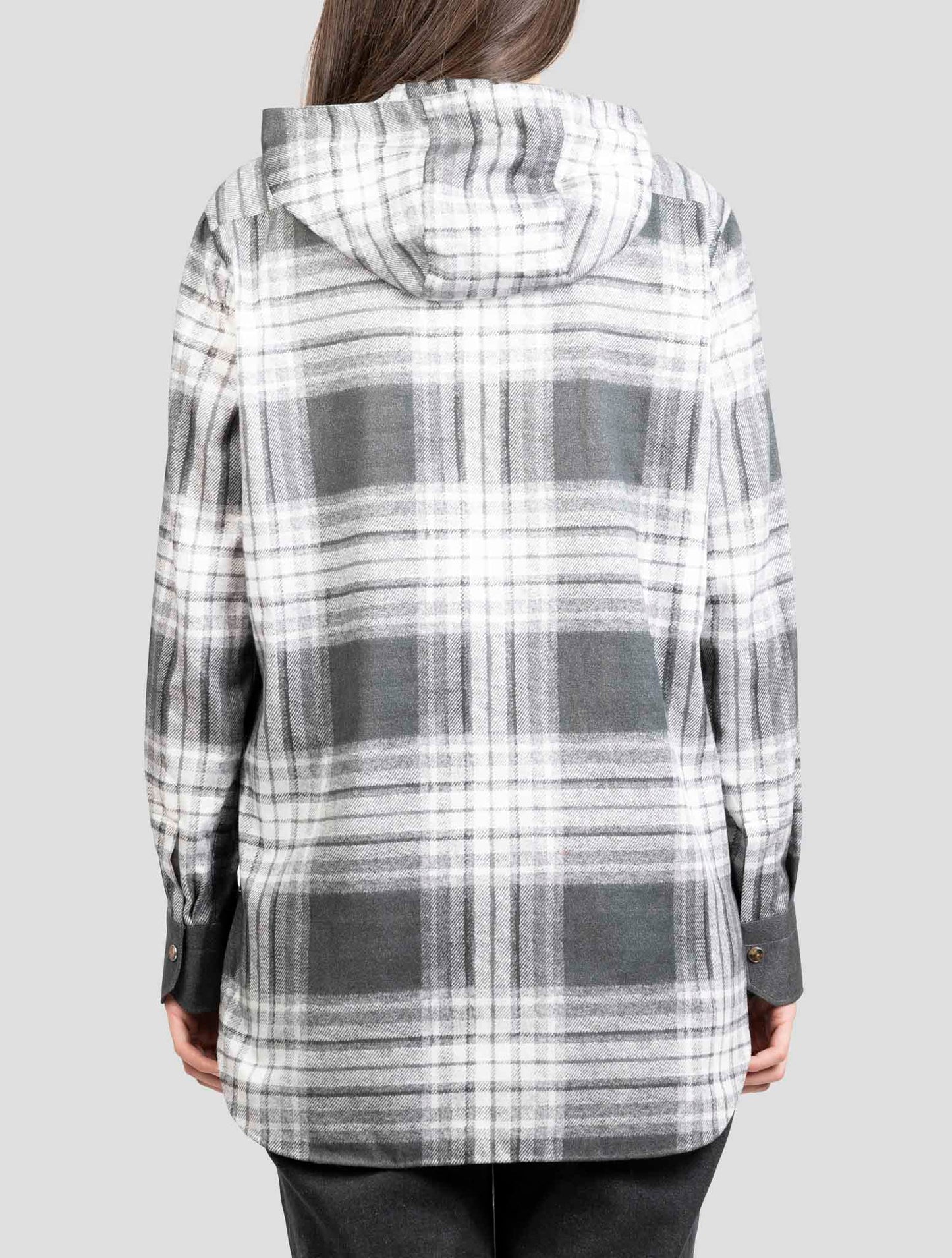 Kiton Gray Cotton Shirt