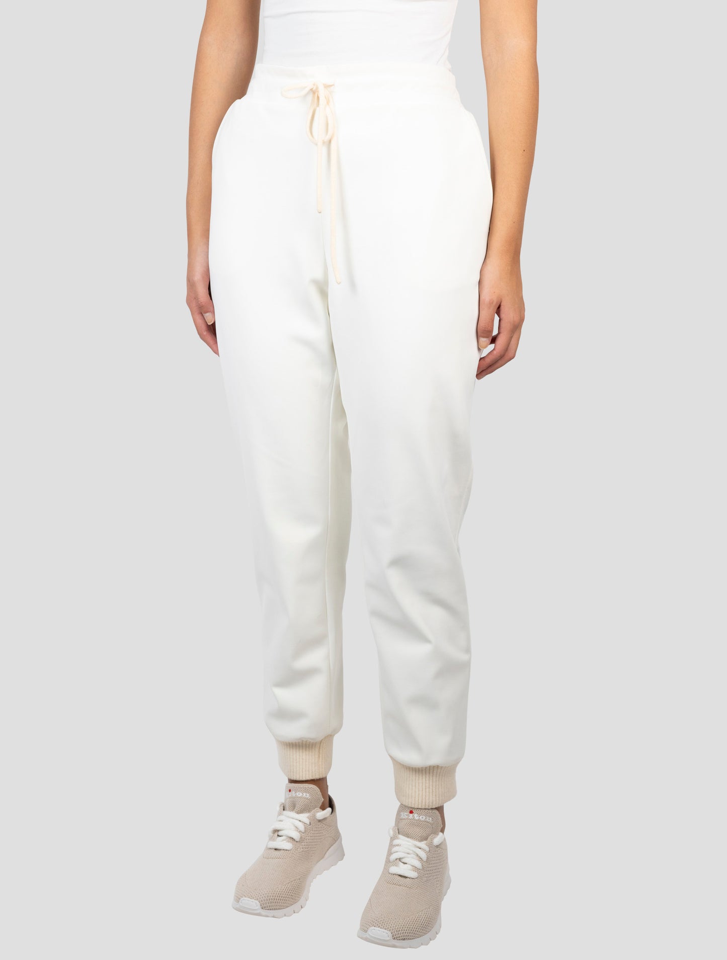 Kiton White Pa Pants
