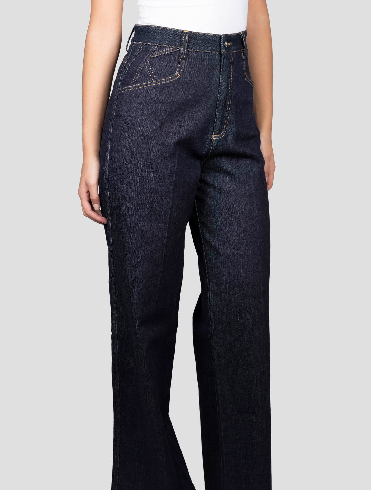 Kiton Blue Cotton Cashmere Ea Jeans