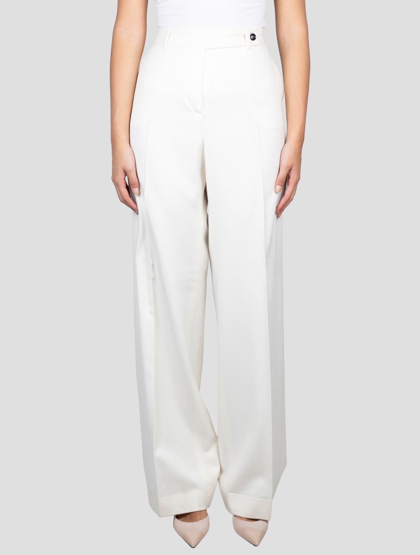 Kiton Beige Cashmere Pants