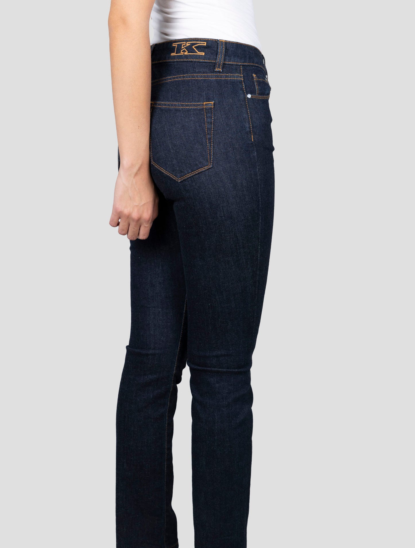 Kiton Blue Cotton Ea Jeans