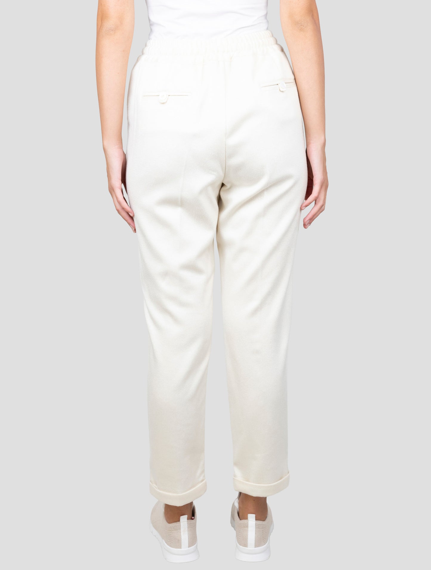 Kiton Beige Cashmere Pa Ea Pants