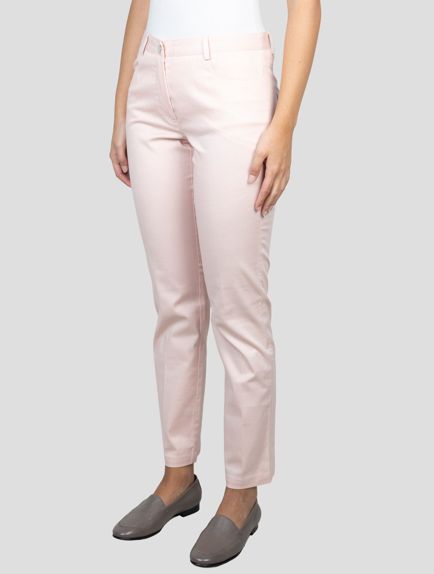 Kiton Pink Cotton Ea Pants