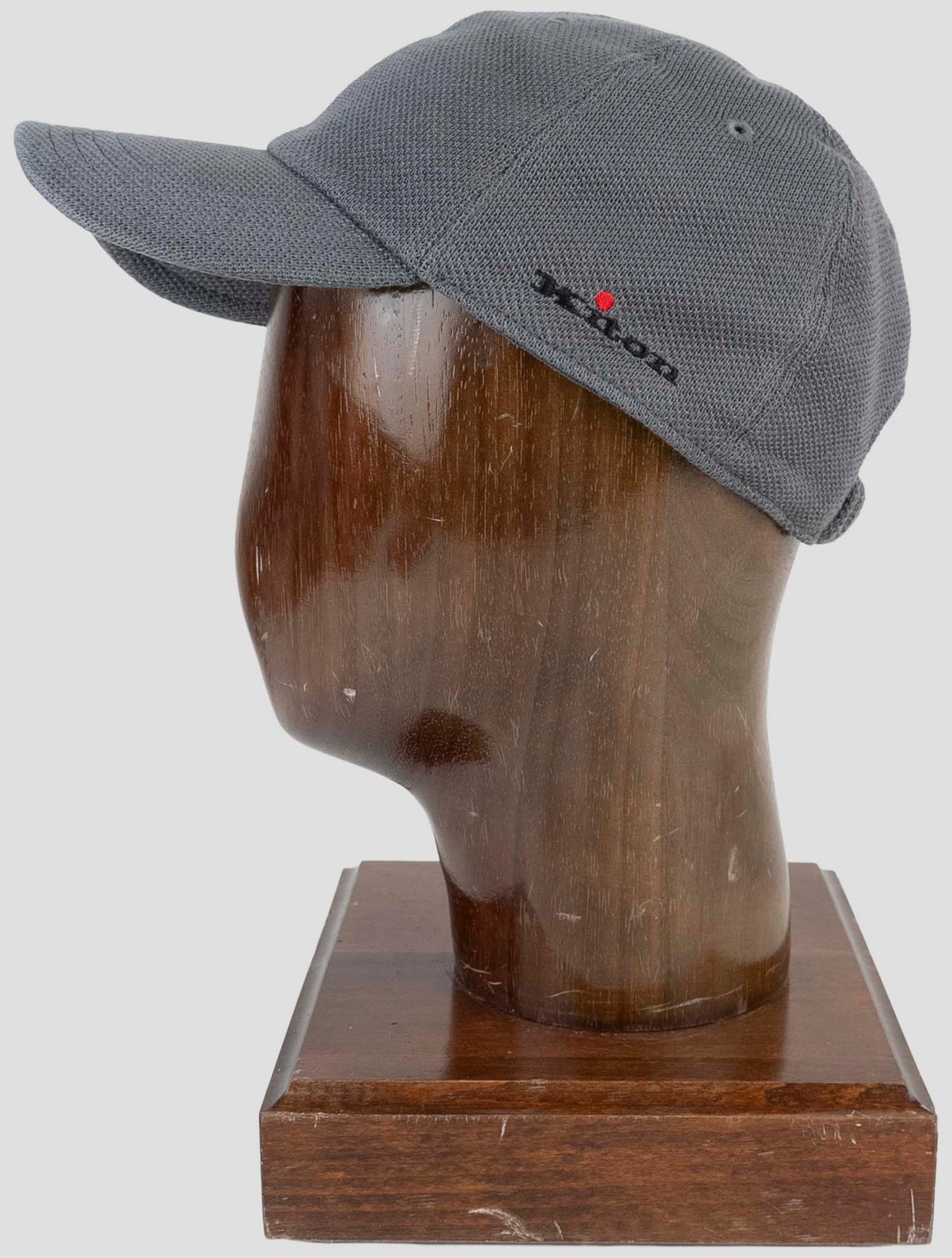 Kiton Gray Cotton Baseball Cap
