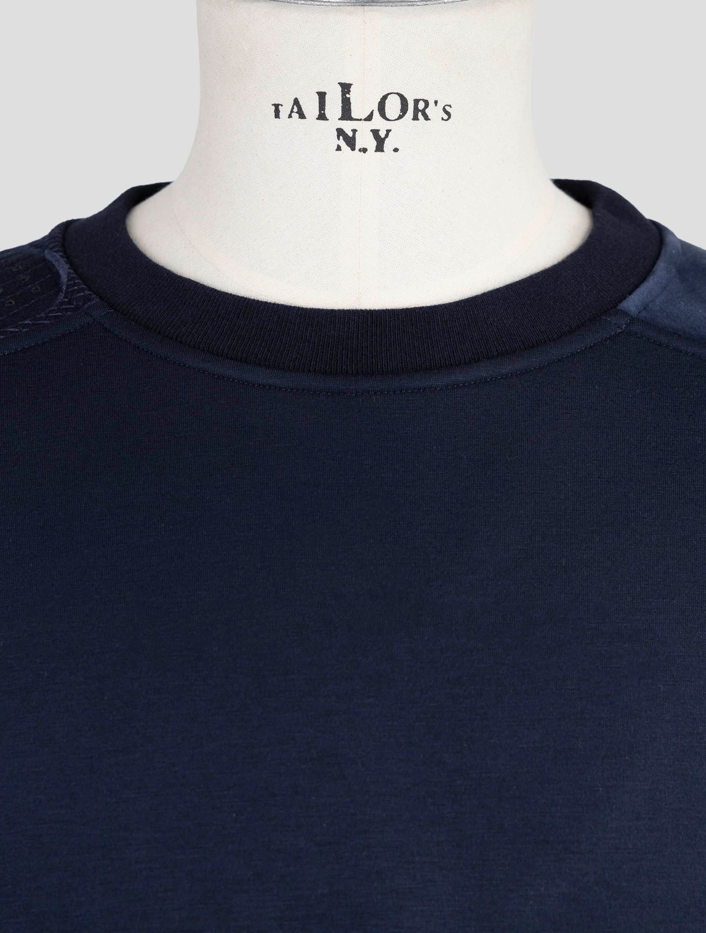 Kiton Knt Blue Viscose Ea Sweater Hoodie