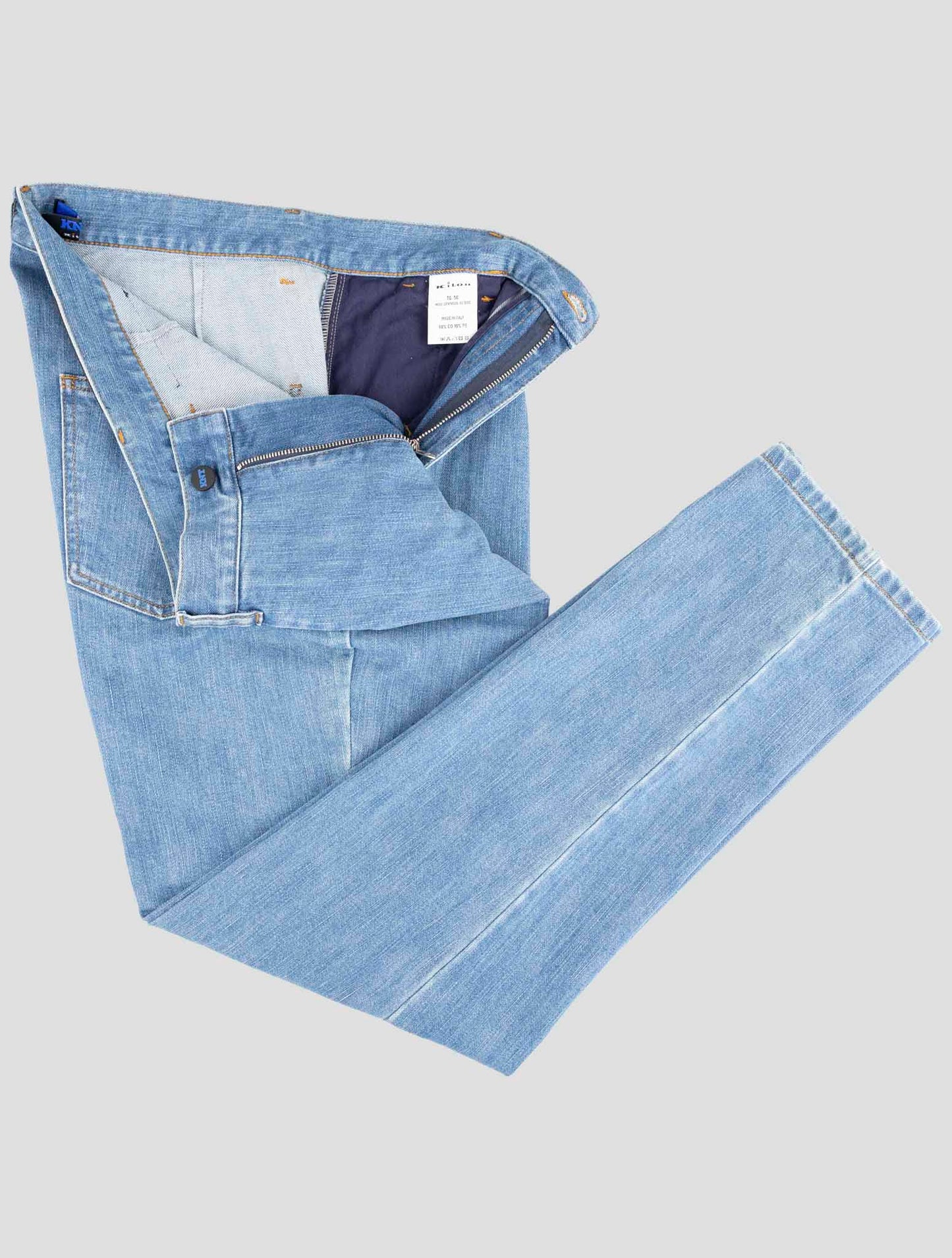 Kiton Knt Denim Cotton Pe Jeans