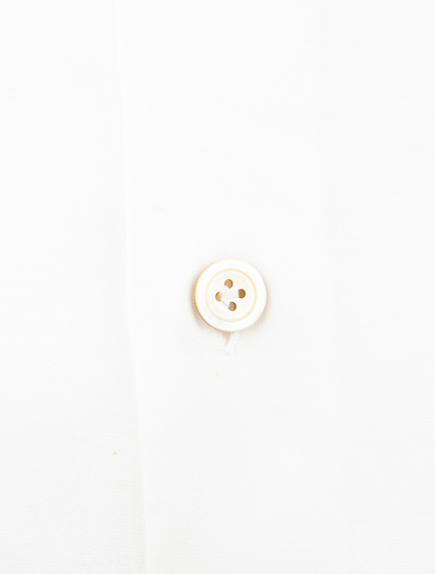 Kiton White Cotton Shirt