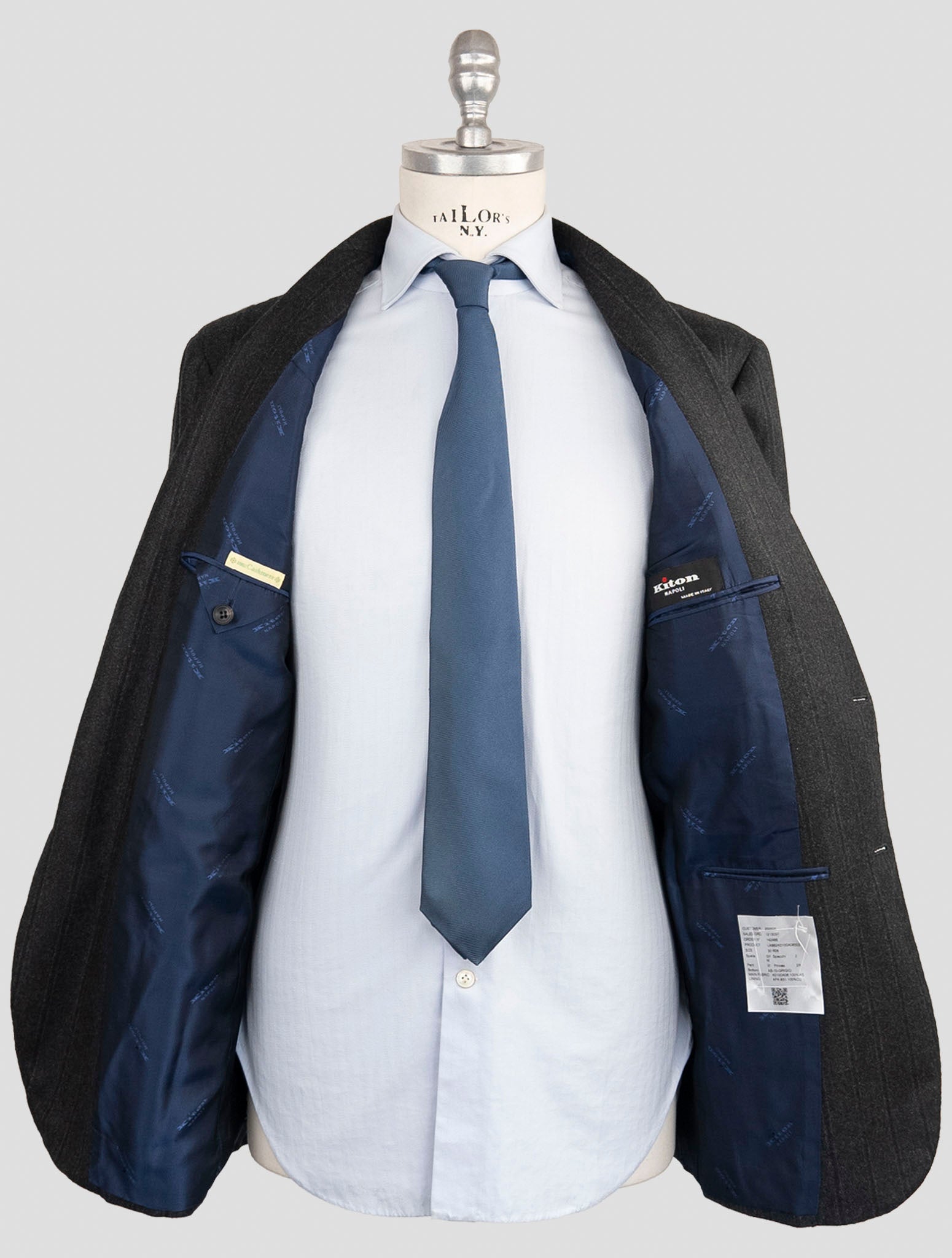 Kiton Dark Cashmere Suit