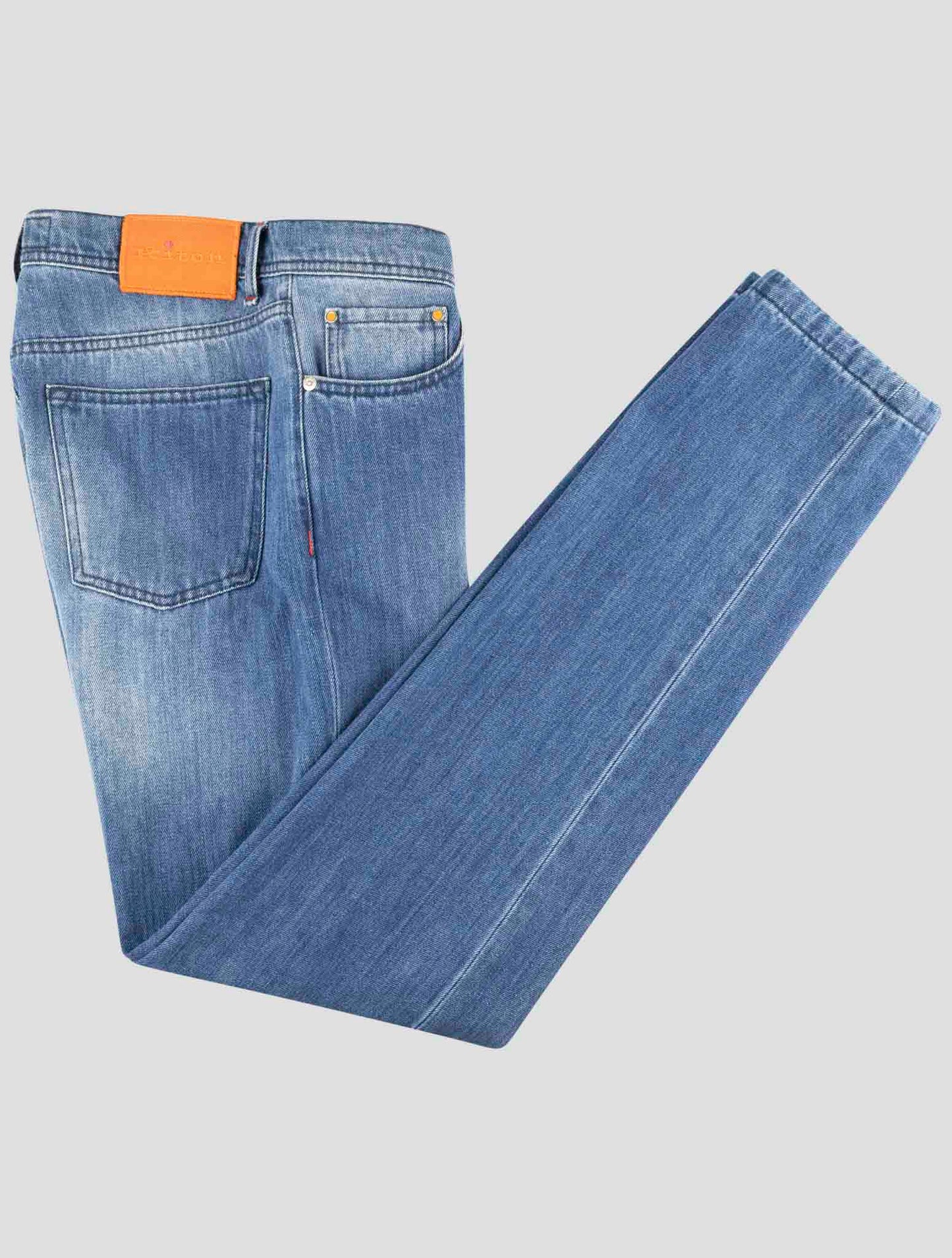 Kiton Denim Cotton Wool Ea Jeans