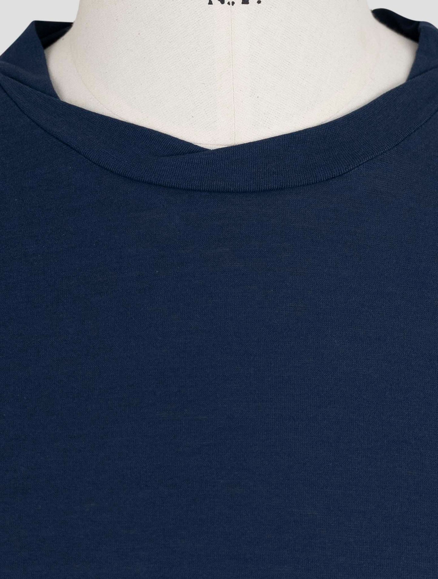 Kiton Knt Blue Cotton T-Shirt