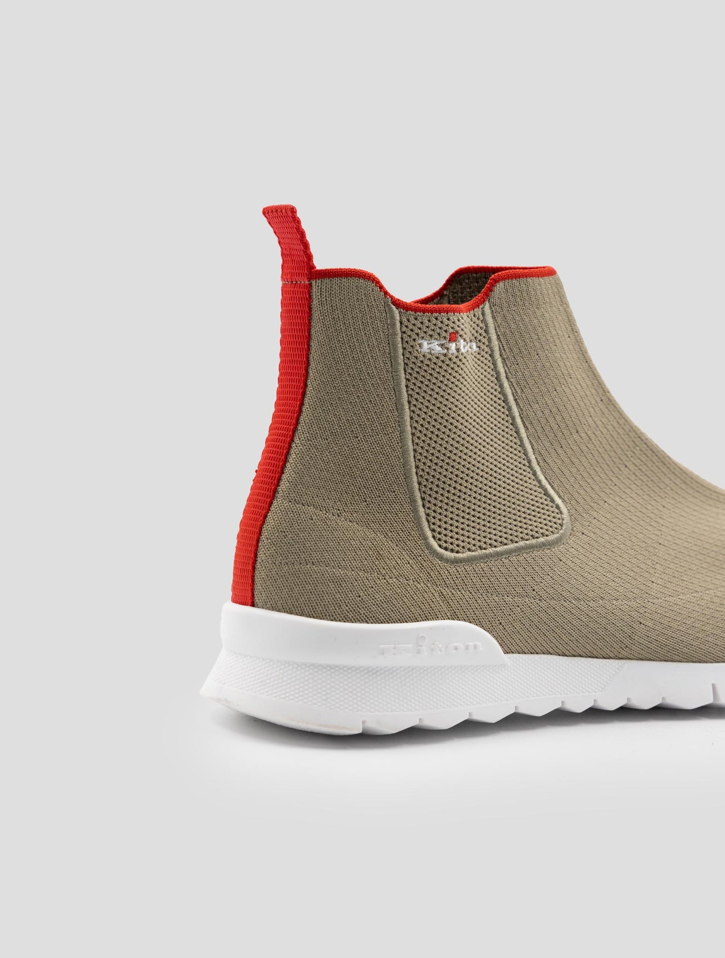 Kiton Brown Leather Boots