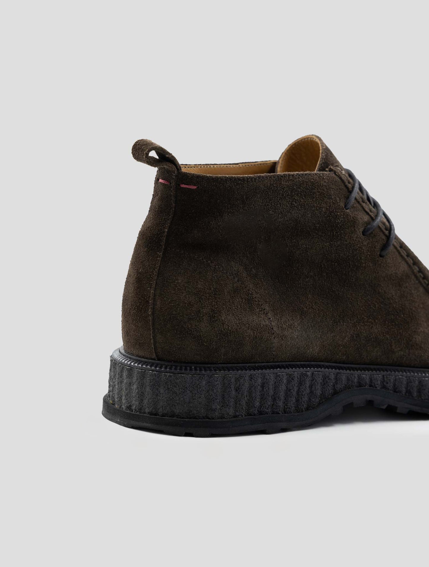 Kiton Brown Leather Suede Boots